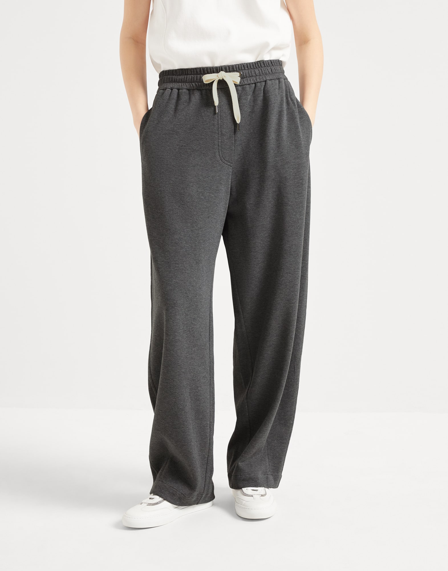 Pique Track trousers