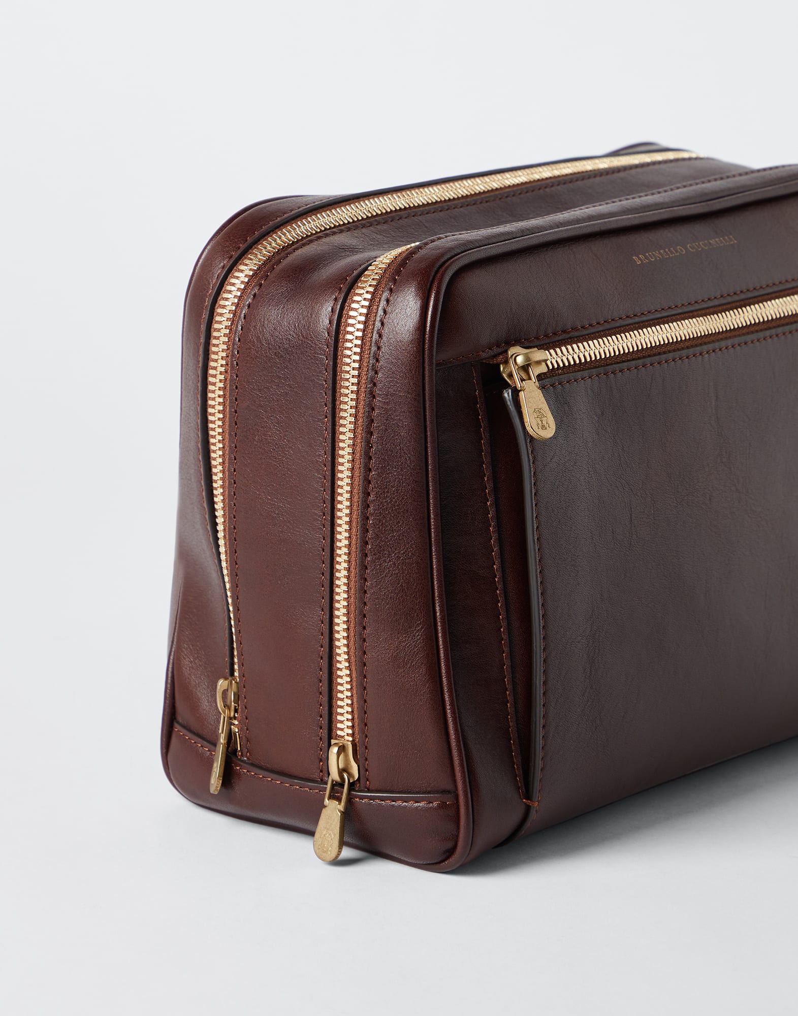 Calfskin beauty case
