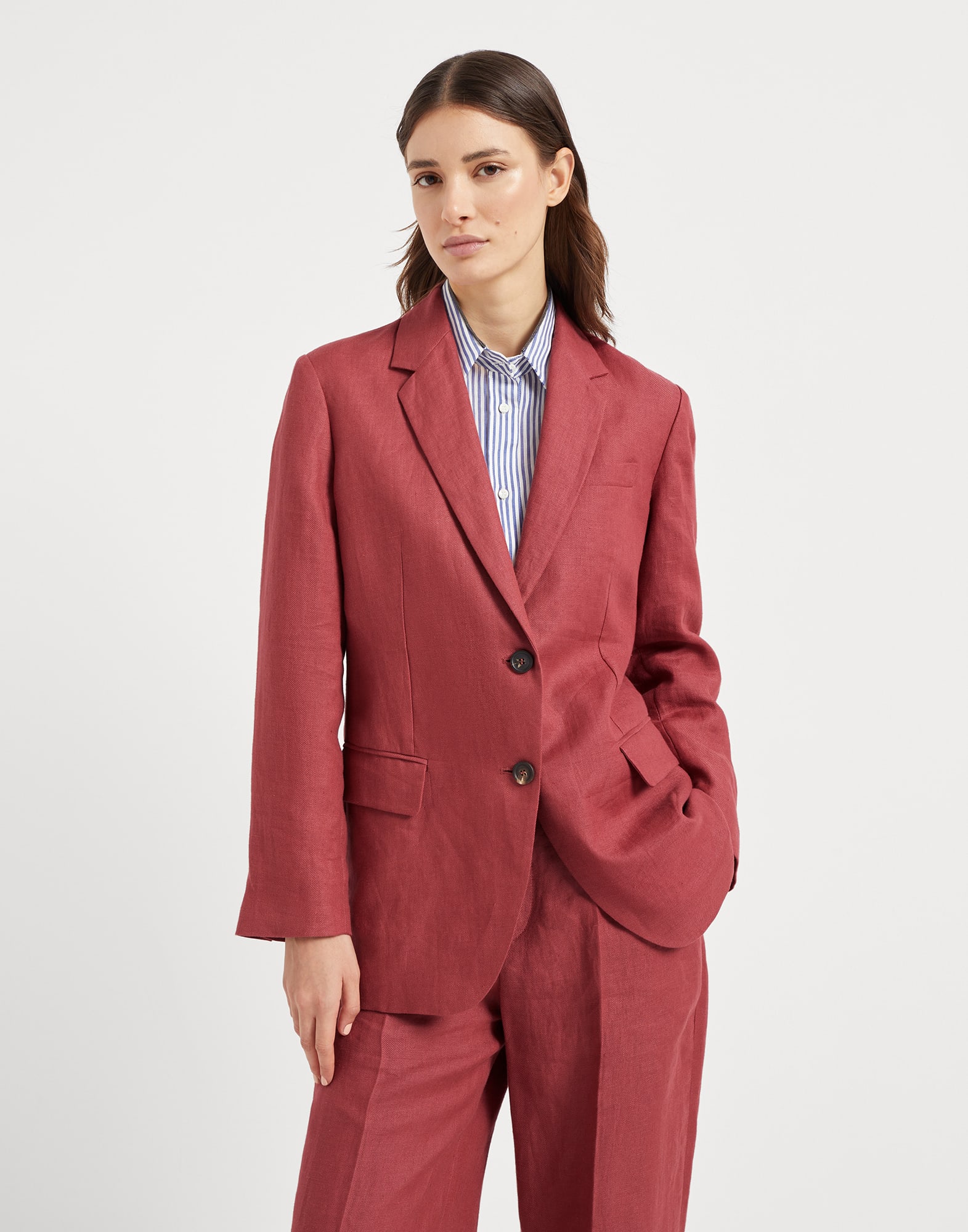 Gabardine blazer