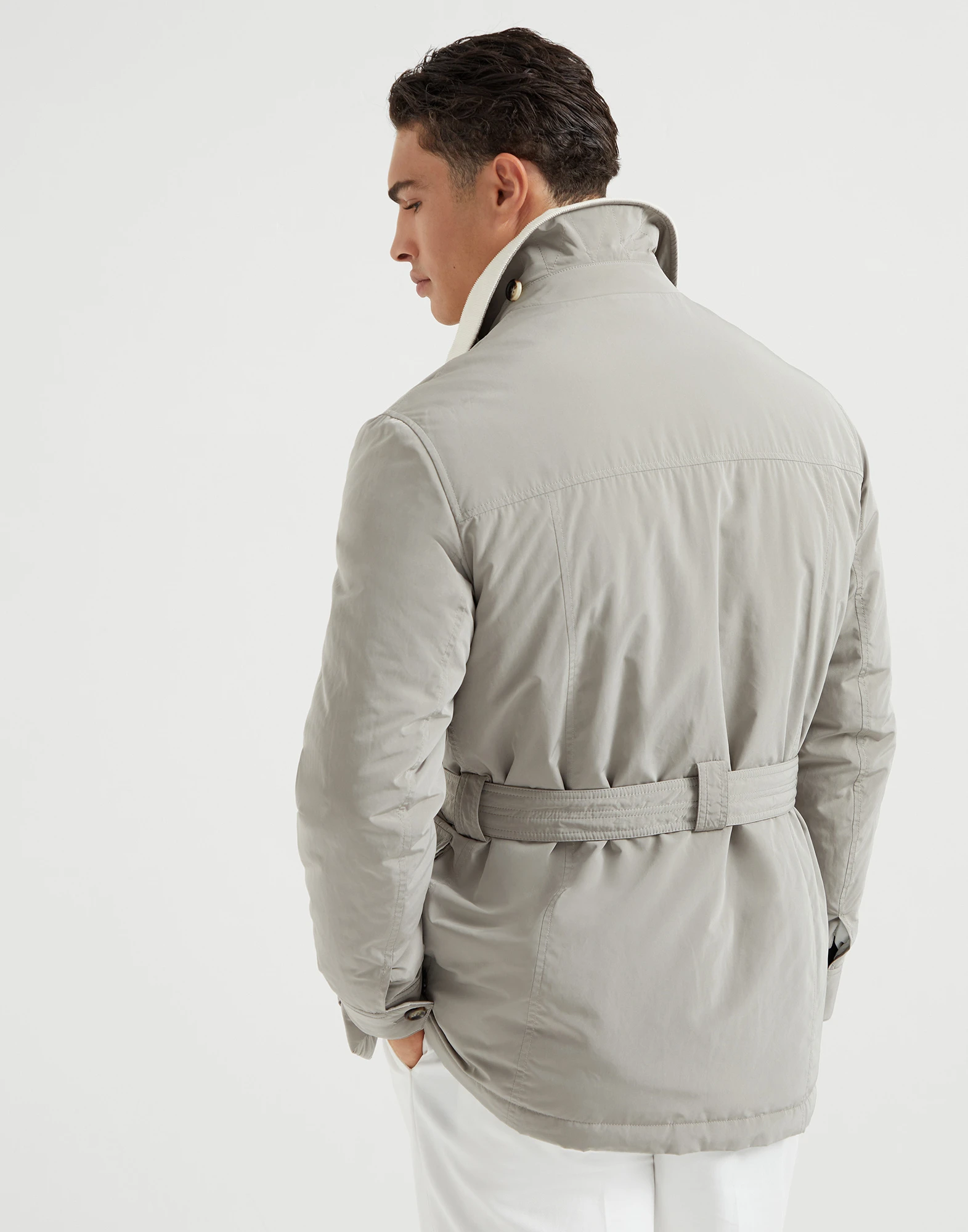 Water-resistant parka