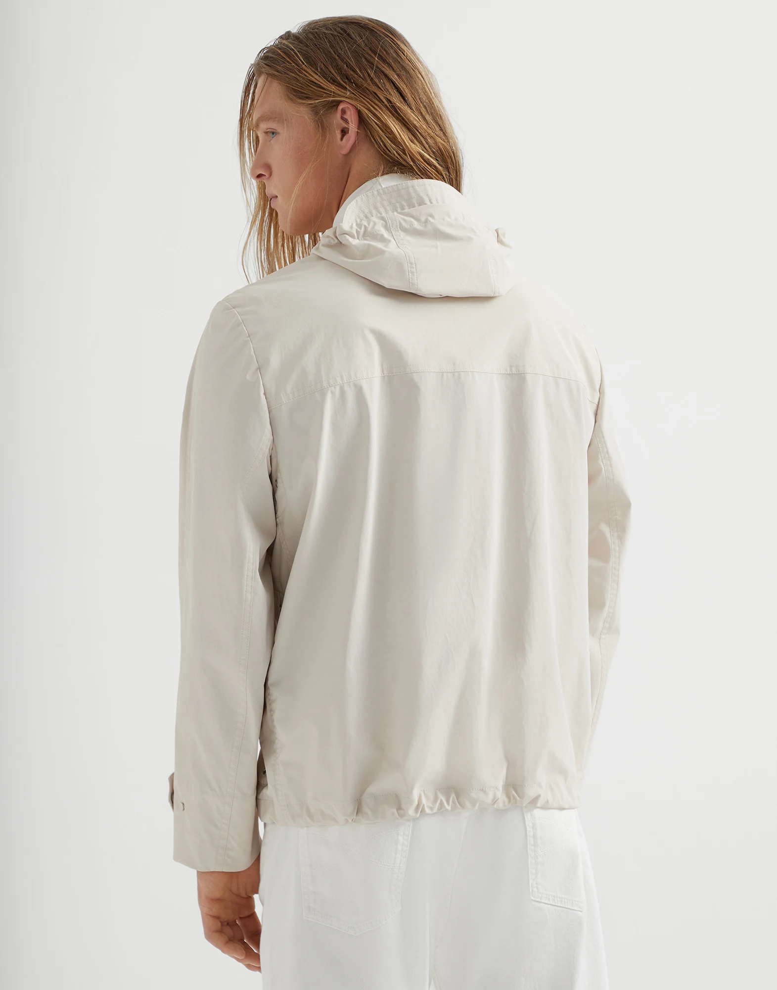 Water-resistant parka