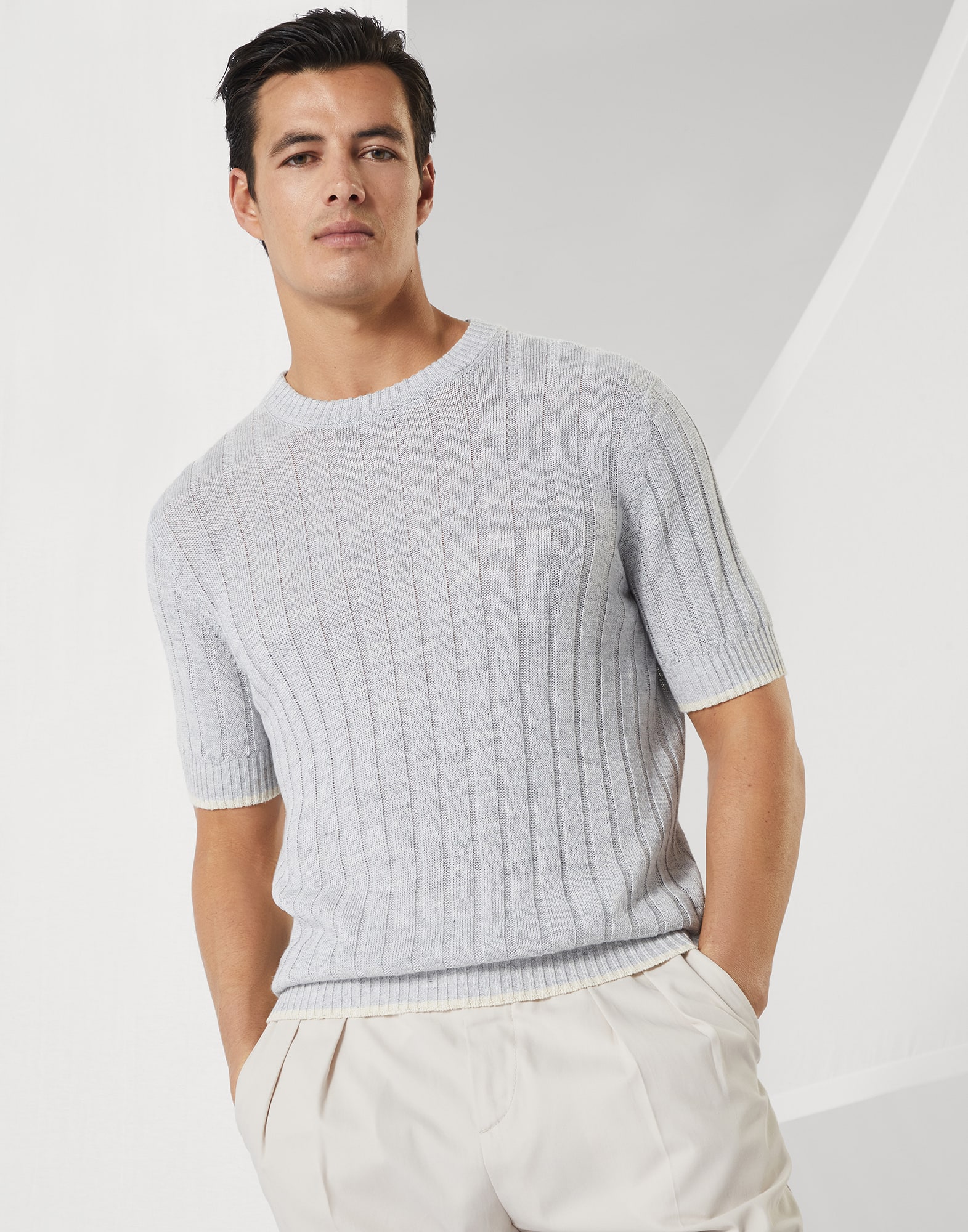 Knit T-shirt