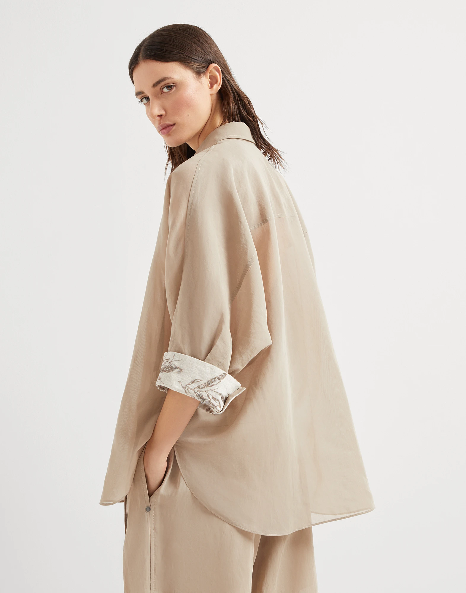Flora Embroidery shirt