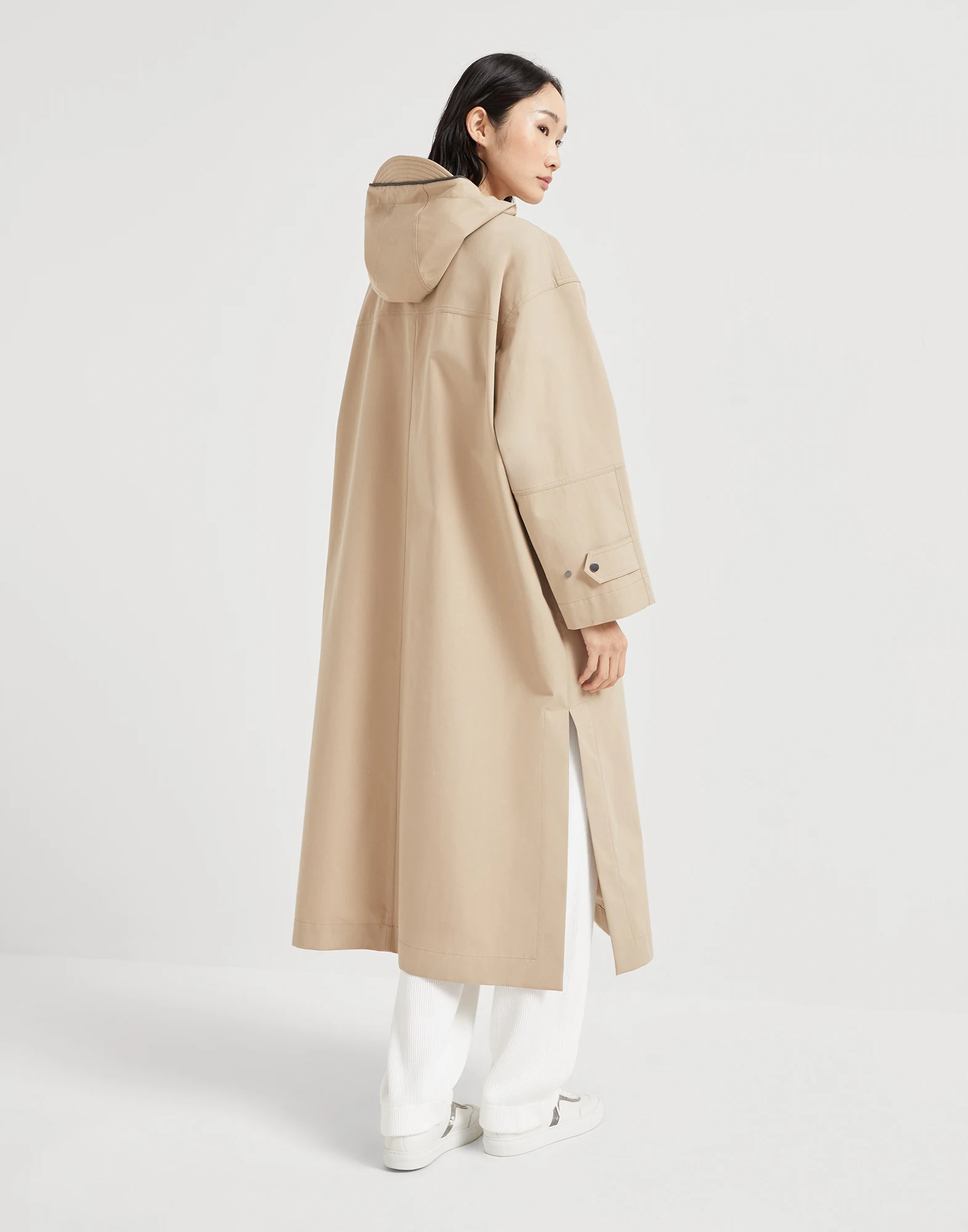 Parka with monili