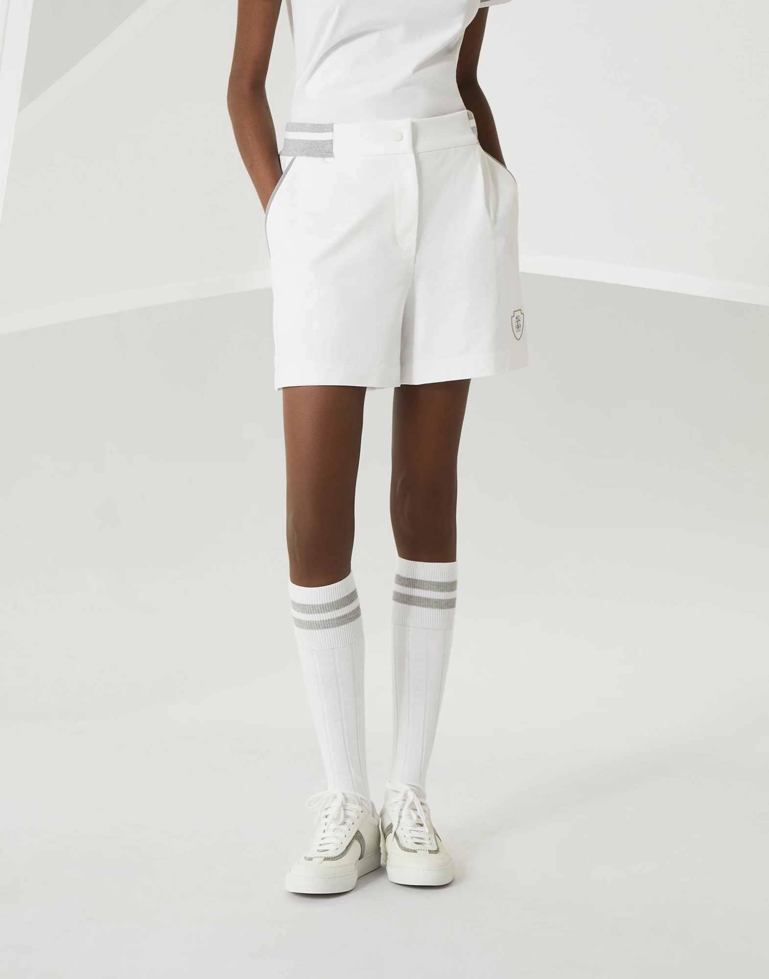 Lightweight French terry shorts