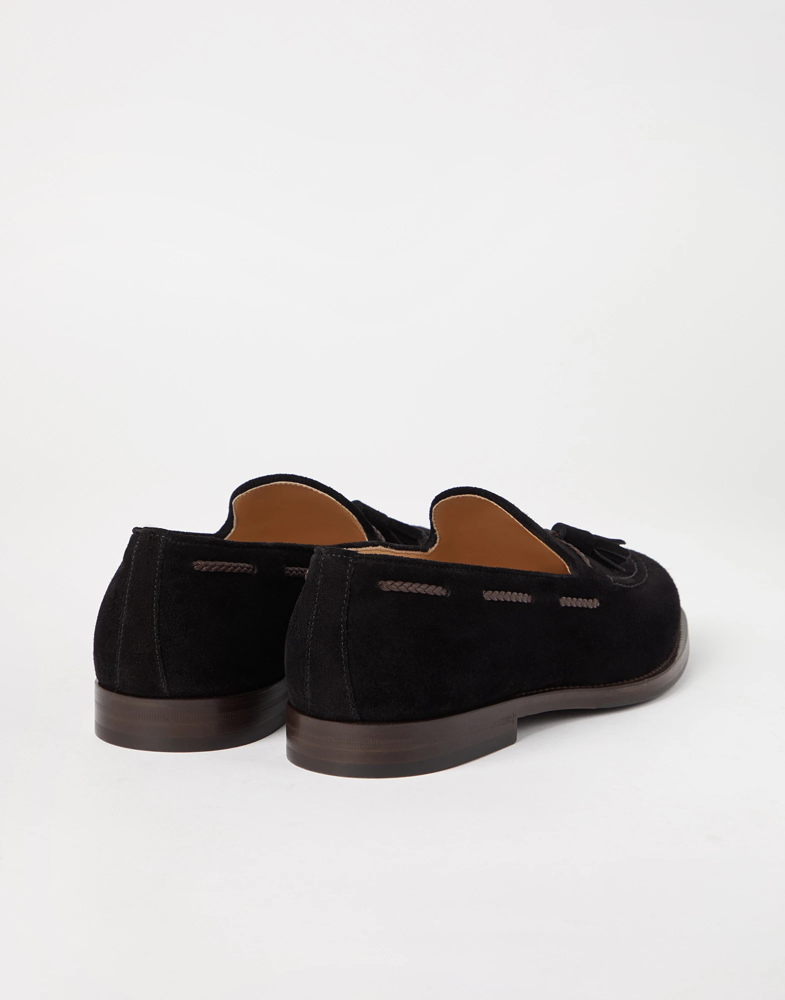Suede loafers