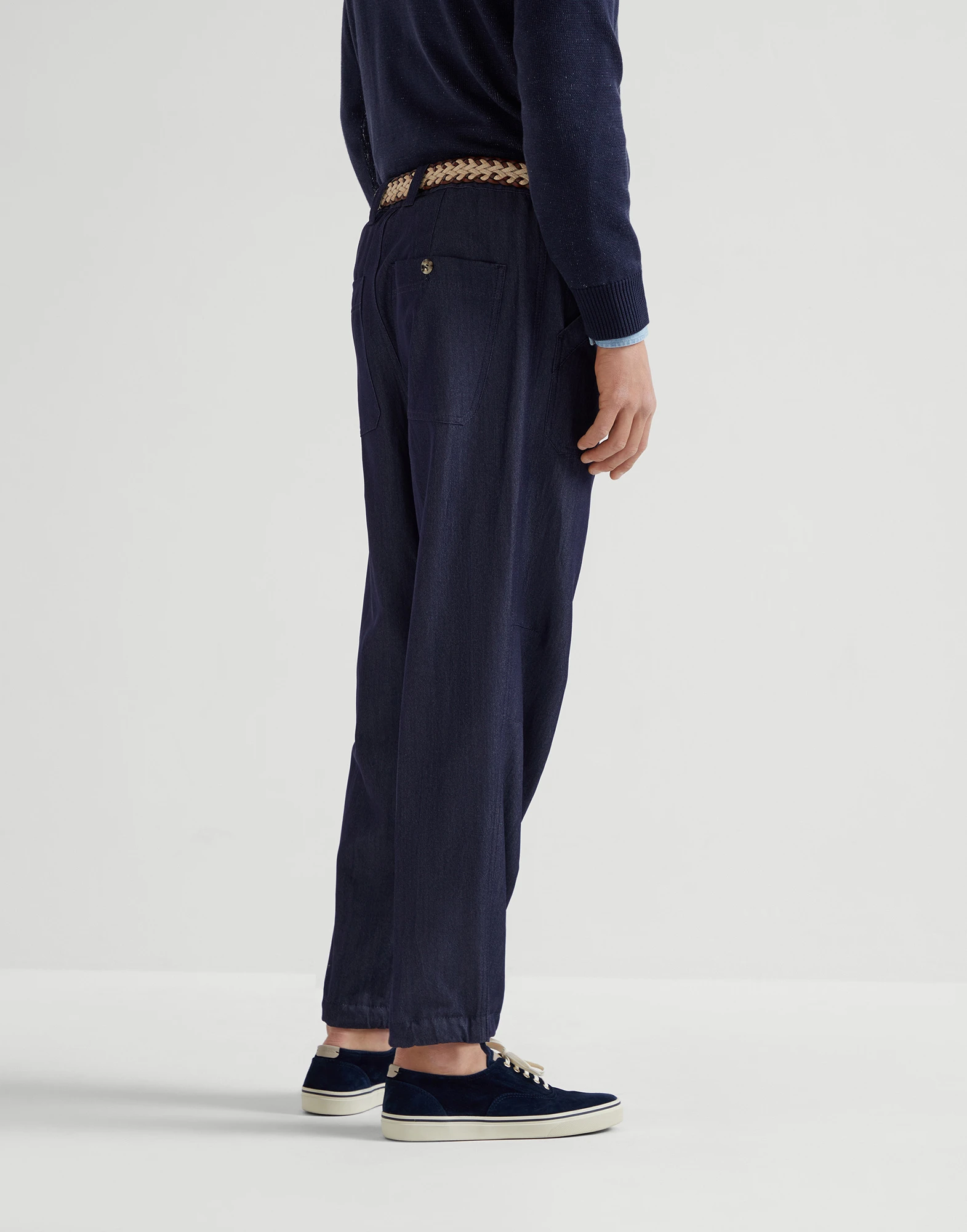 Twill trousers