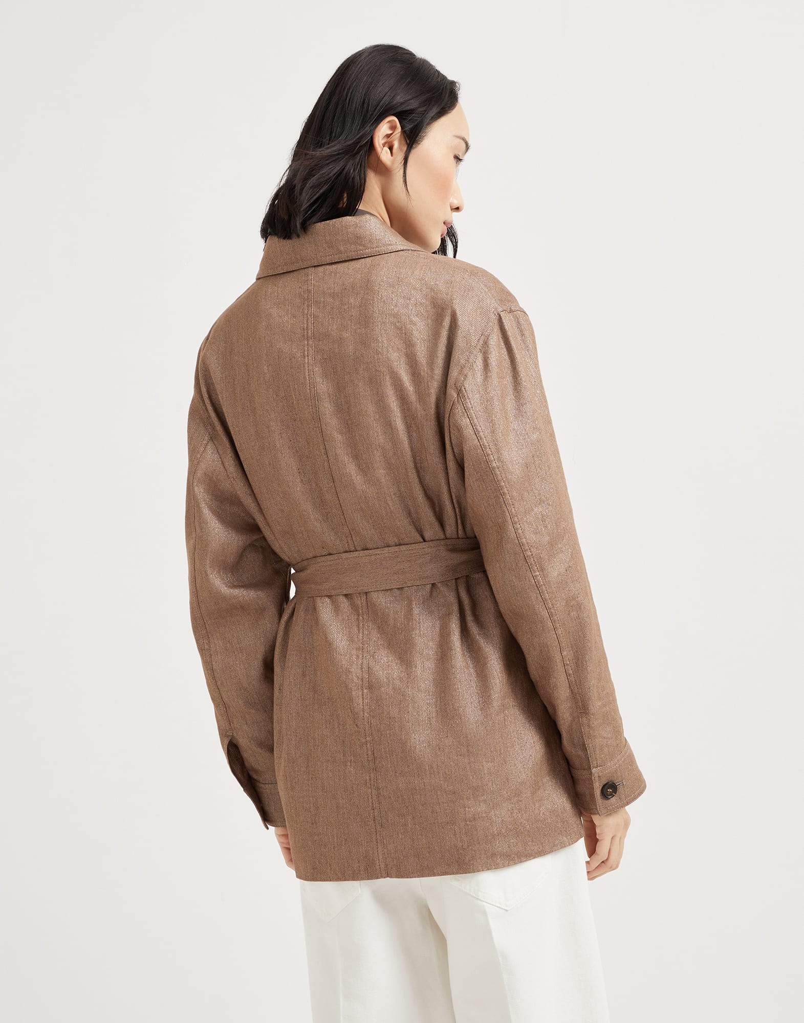 Sparkling twill Safari jacket