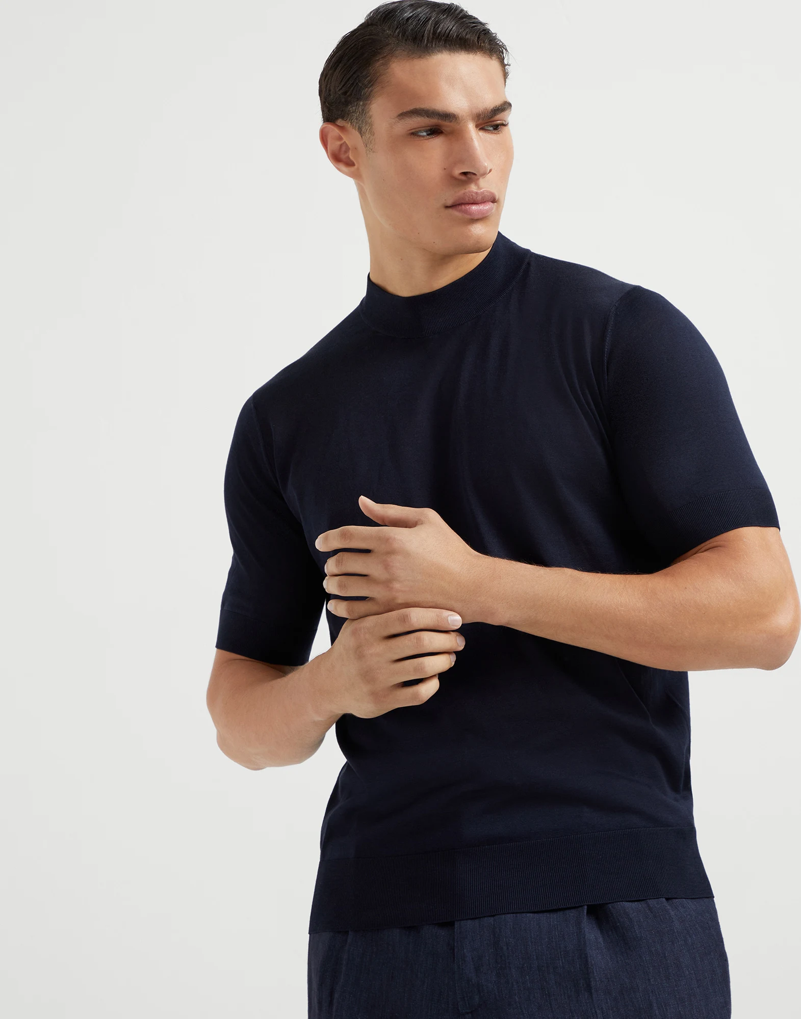 Knit T-shirt