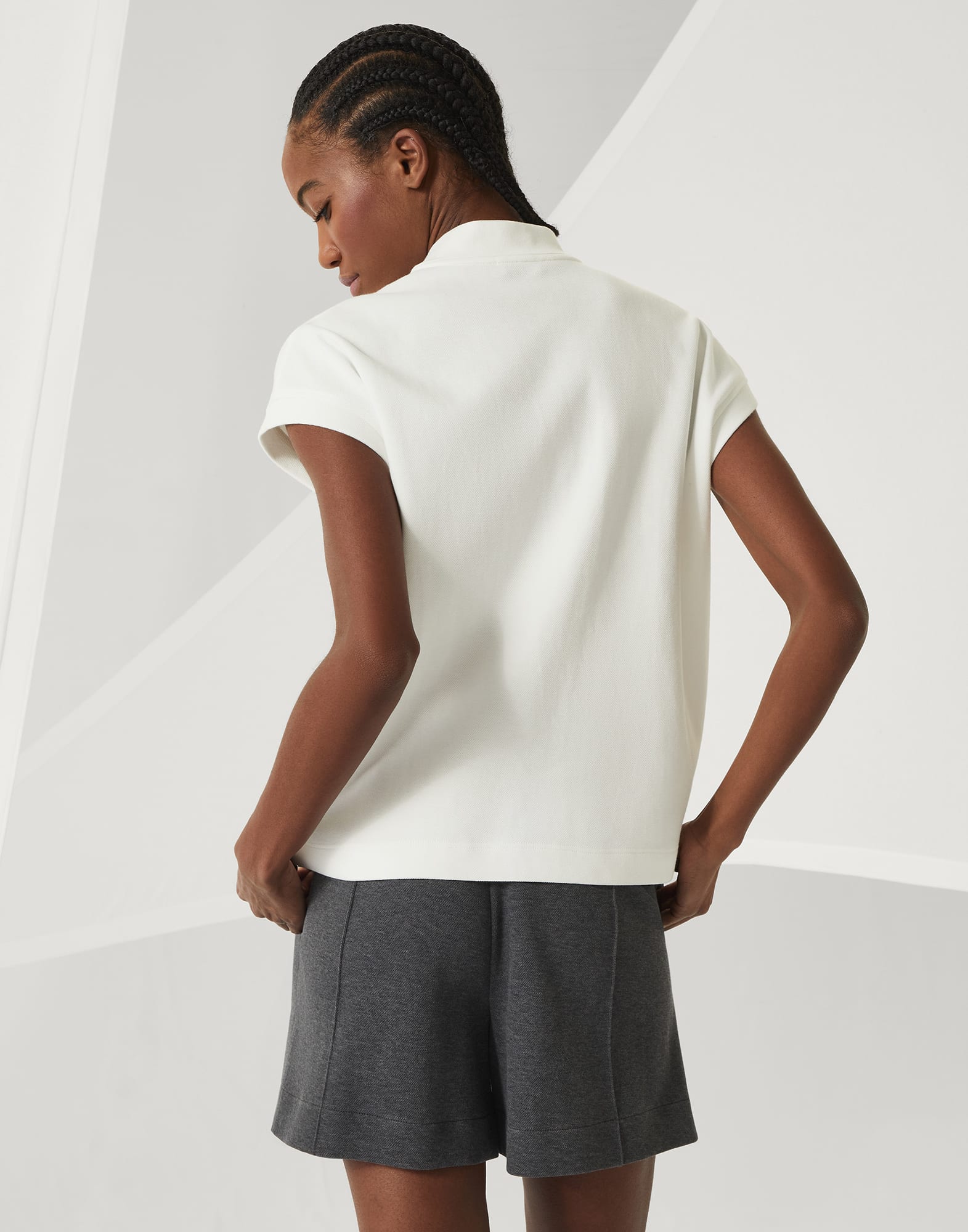 Piqu�� polo shirt