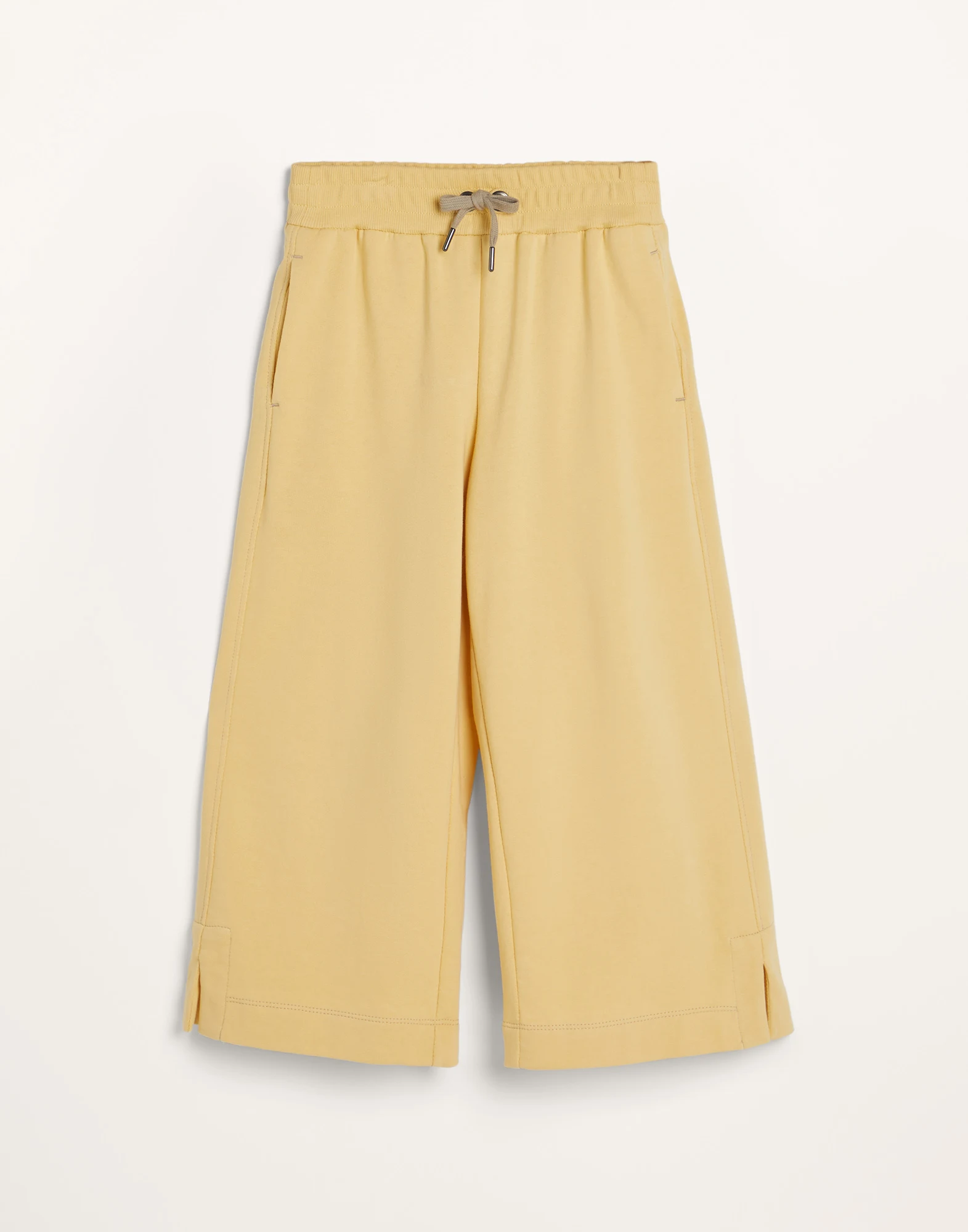 Cotton French terry trousers