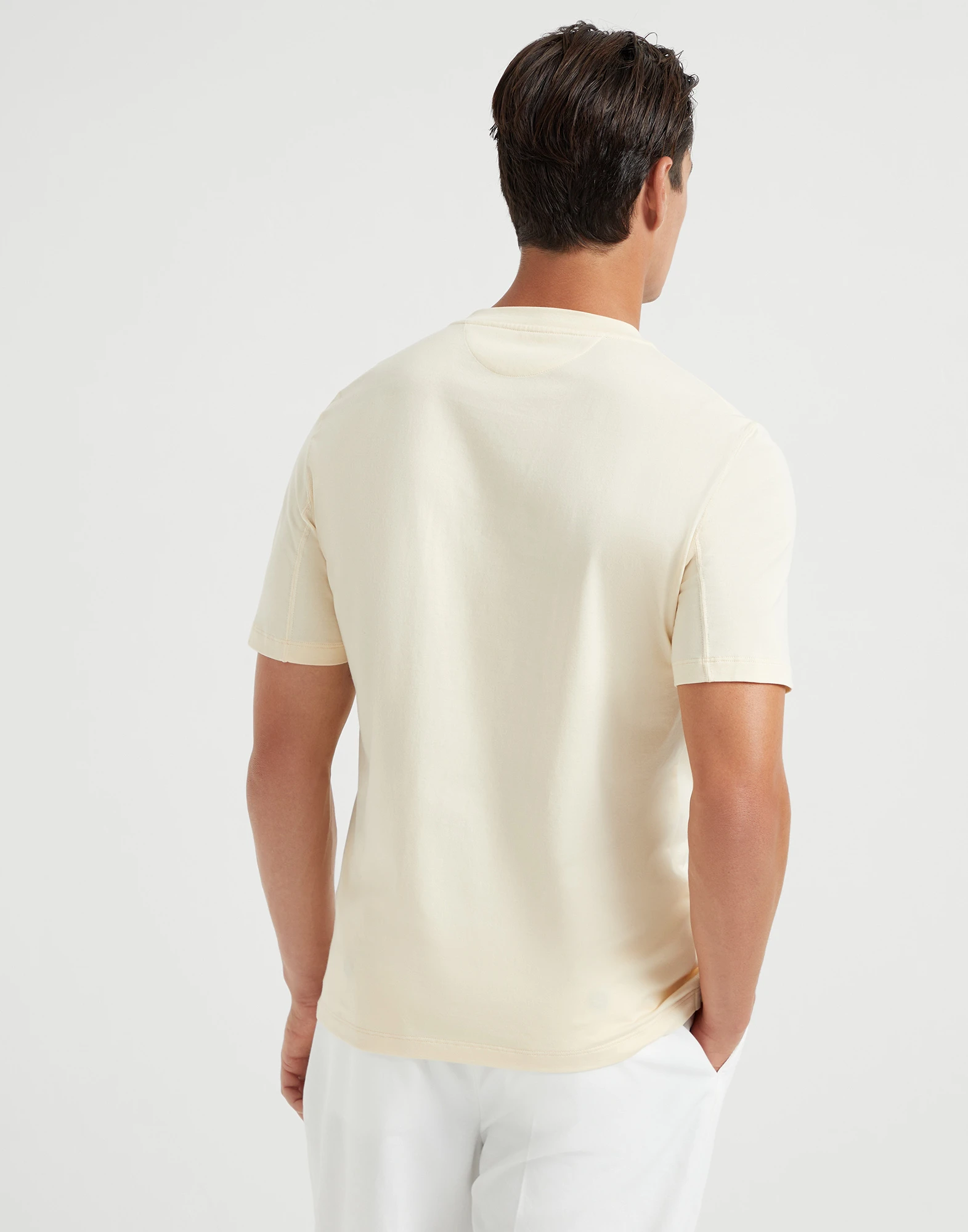 Jersey T-shirt with logo