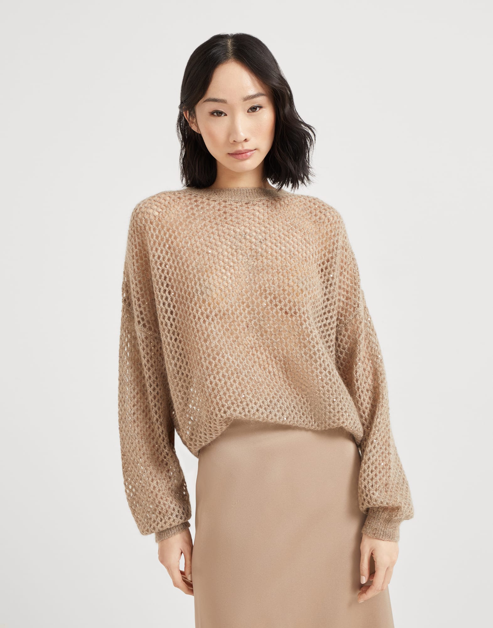 Dazzling Mesh sweater