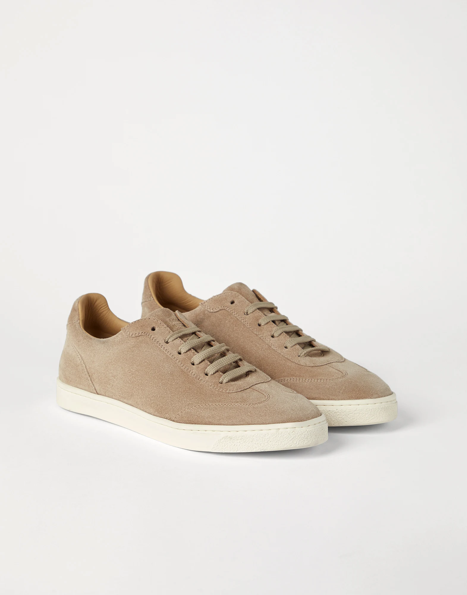 Suede sneakers