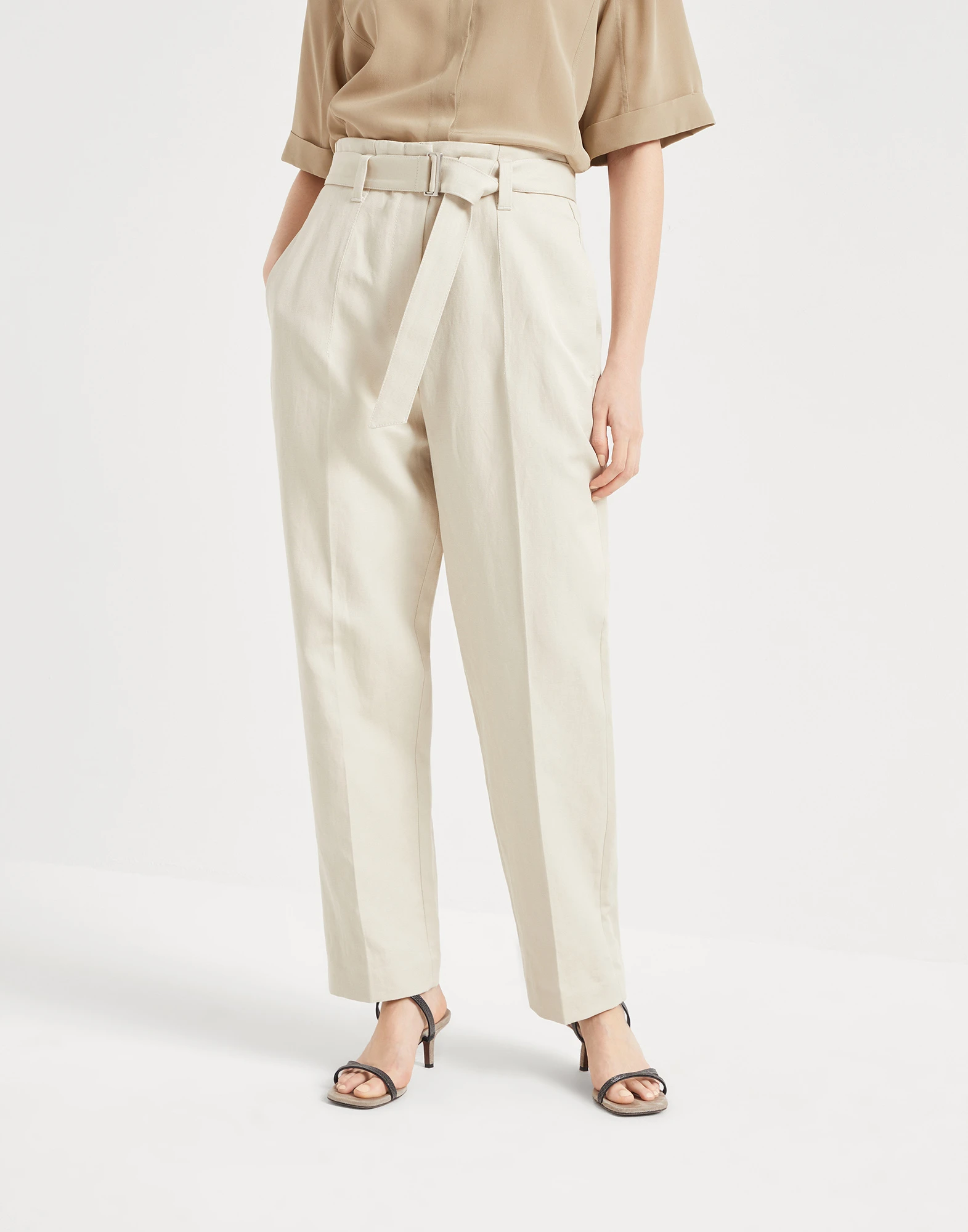 Corset cigarette trousers