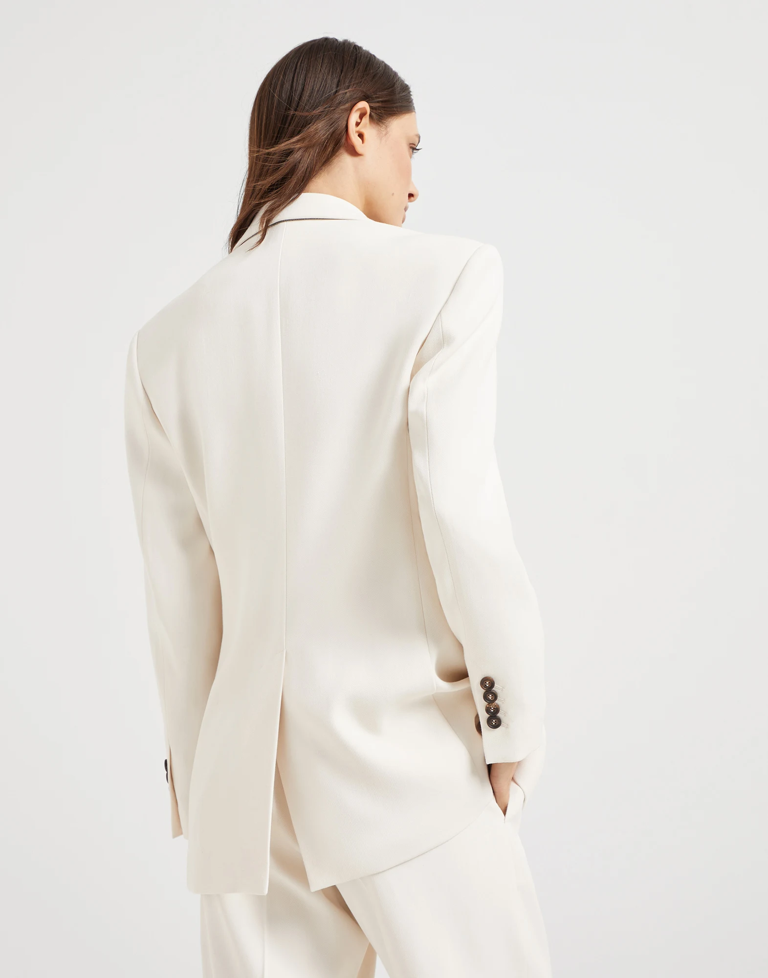Couture twill blazer