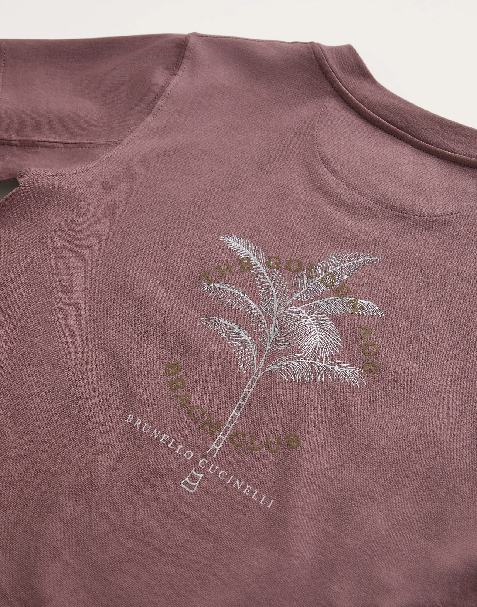 Cotton jersey T-shirt with print