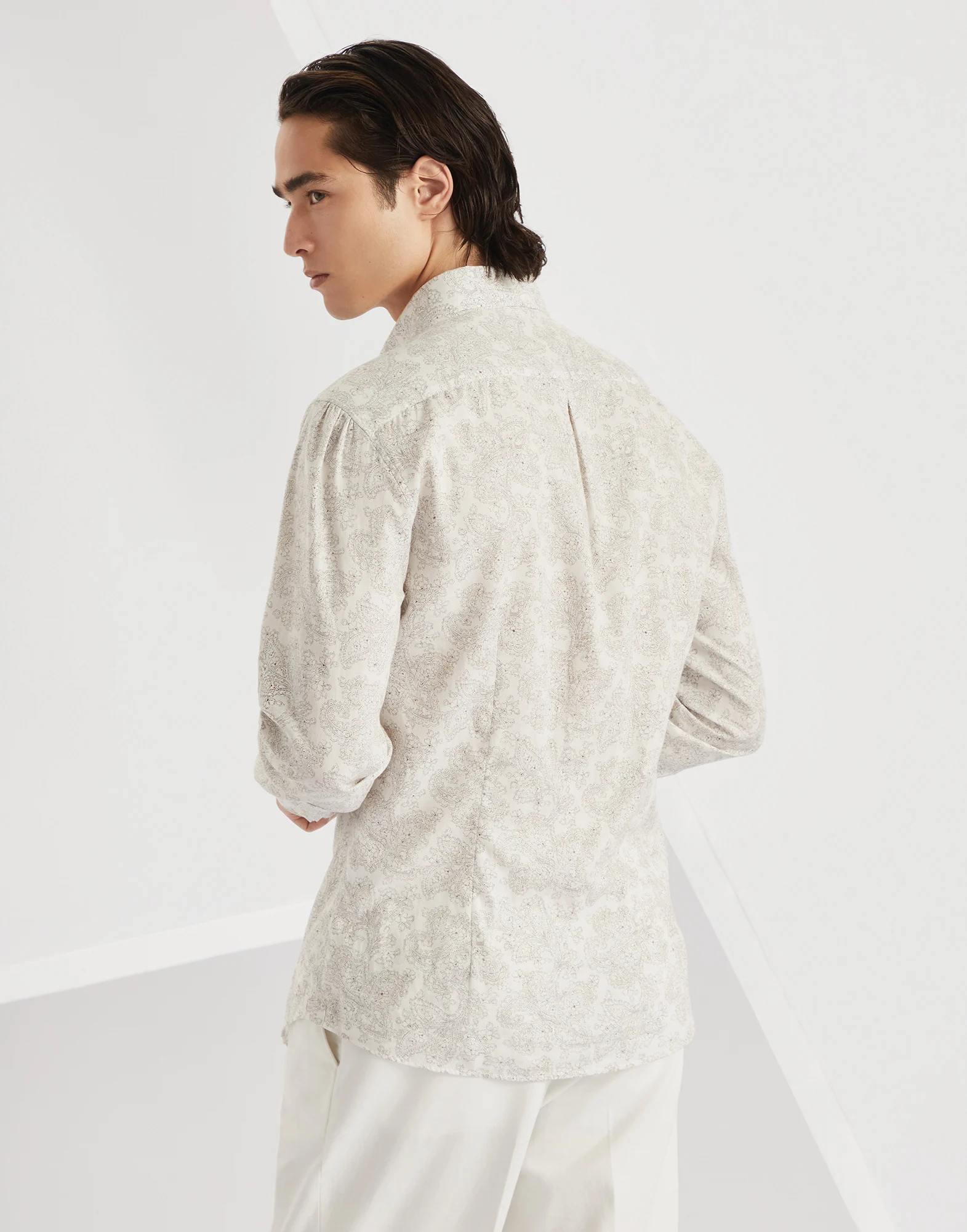 Button-down collar shirt