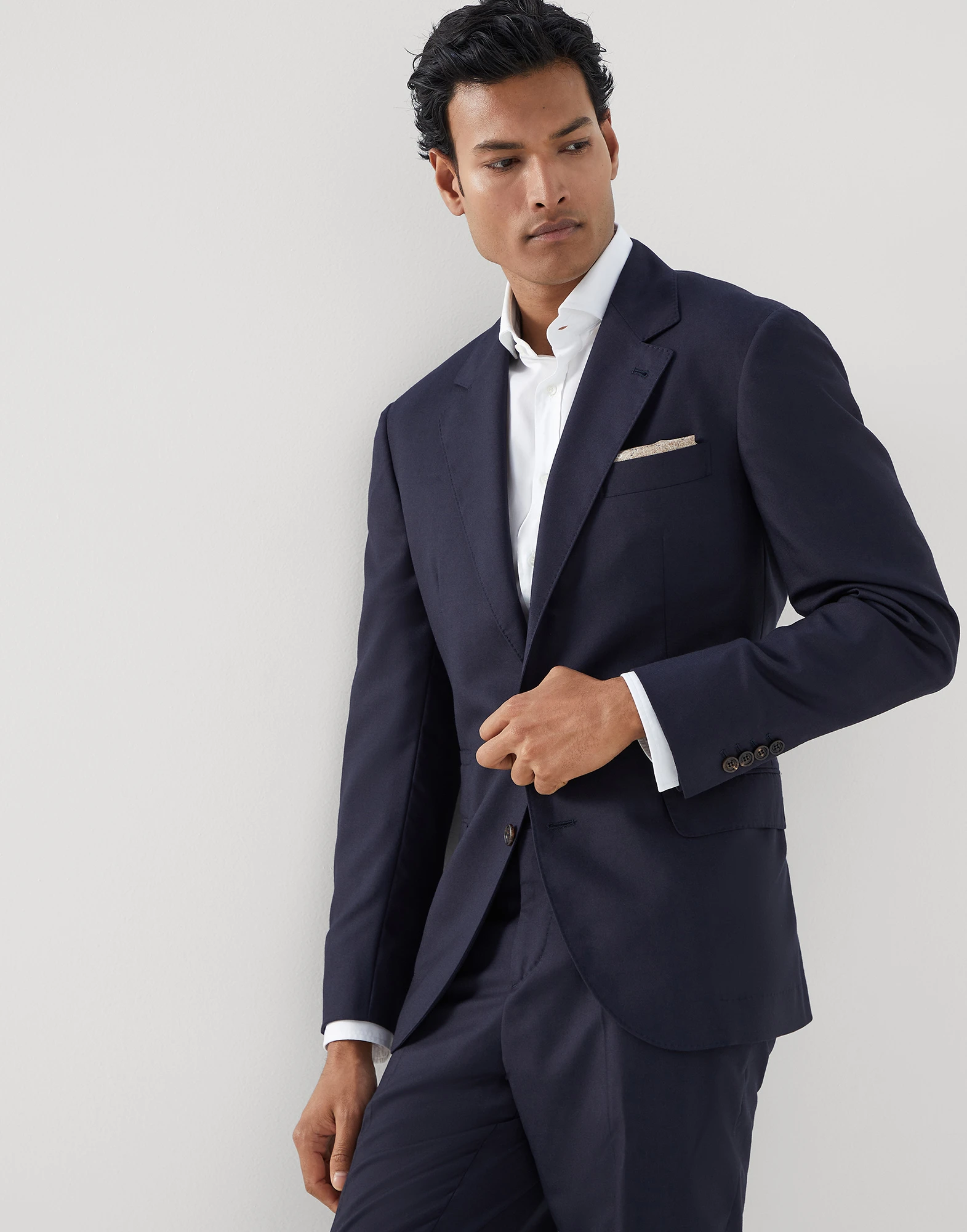 Lightweight cashmere blazer