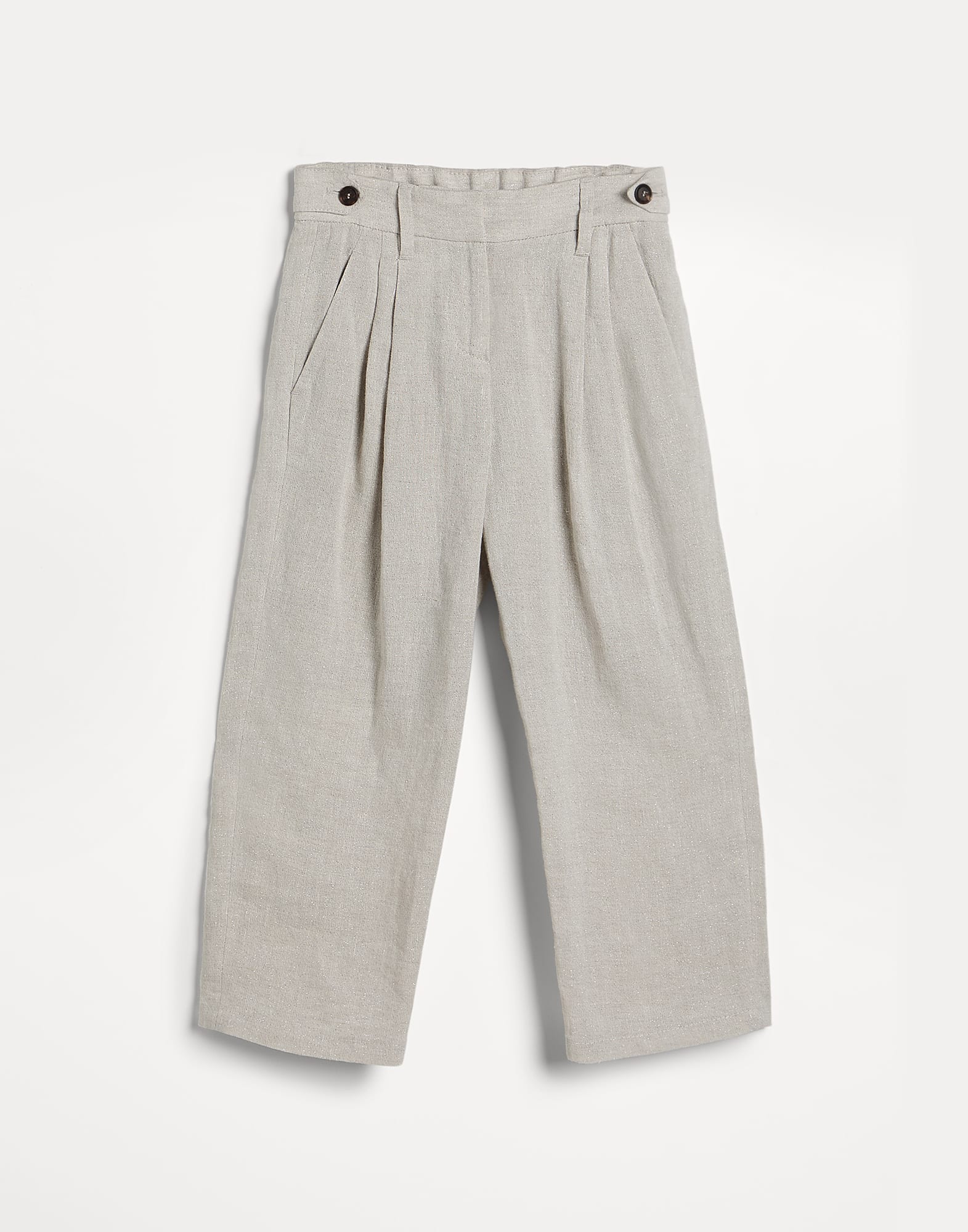 Sparkling canvas trousers