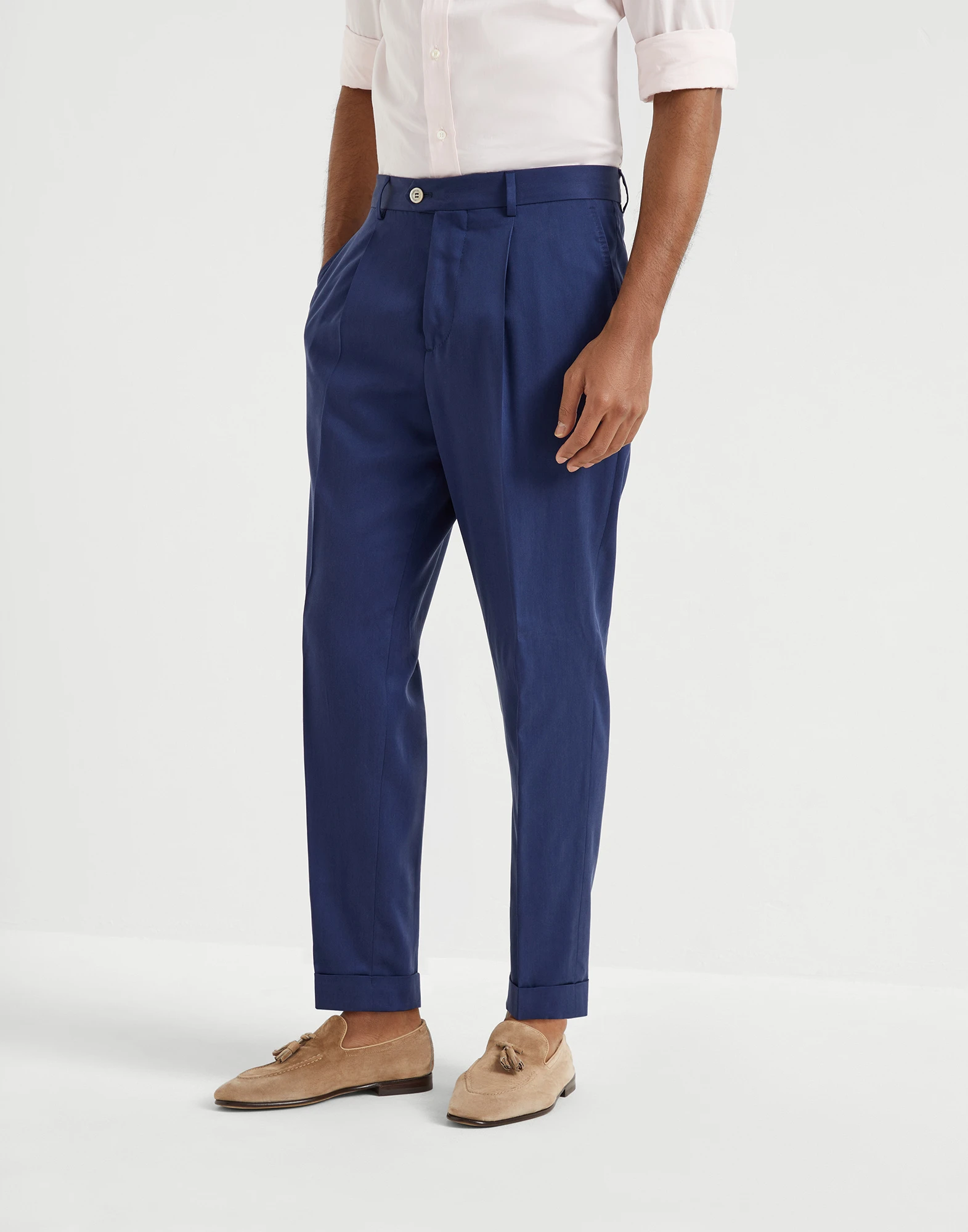 Twill trousers