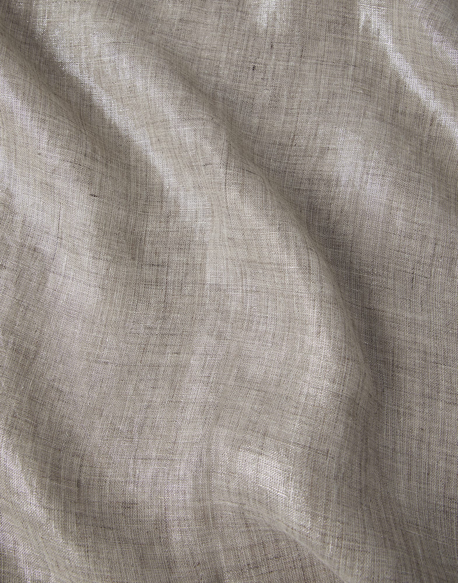Lame linen scarf