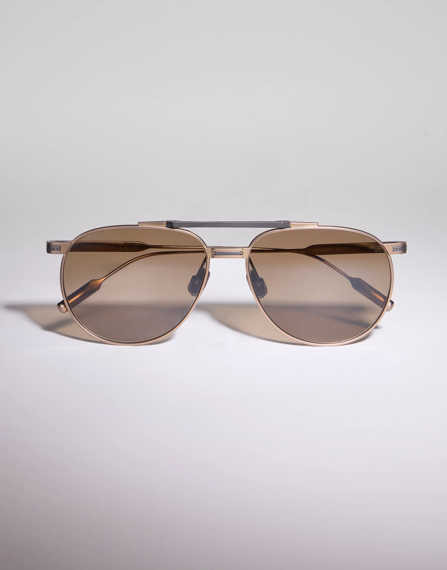 Aviator titanium sunglasses