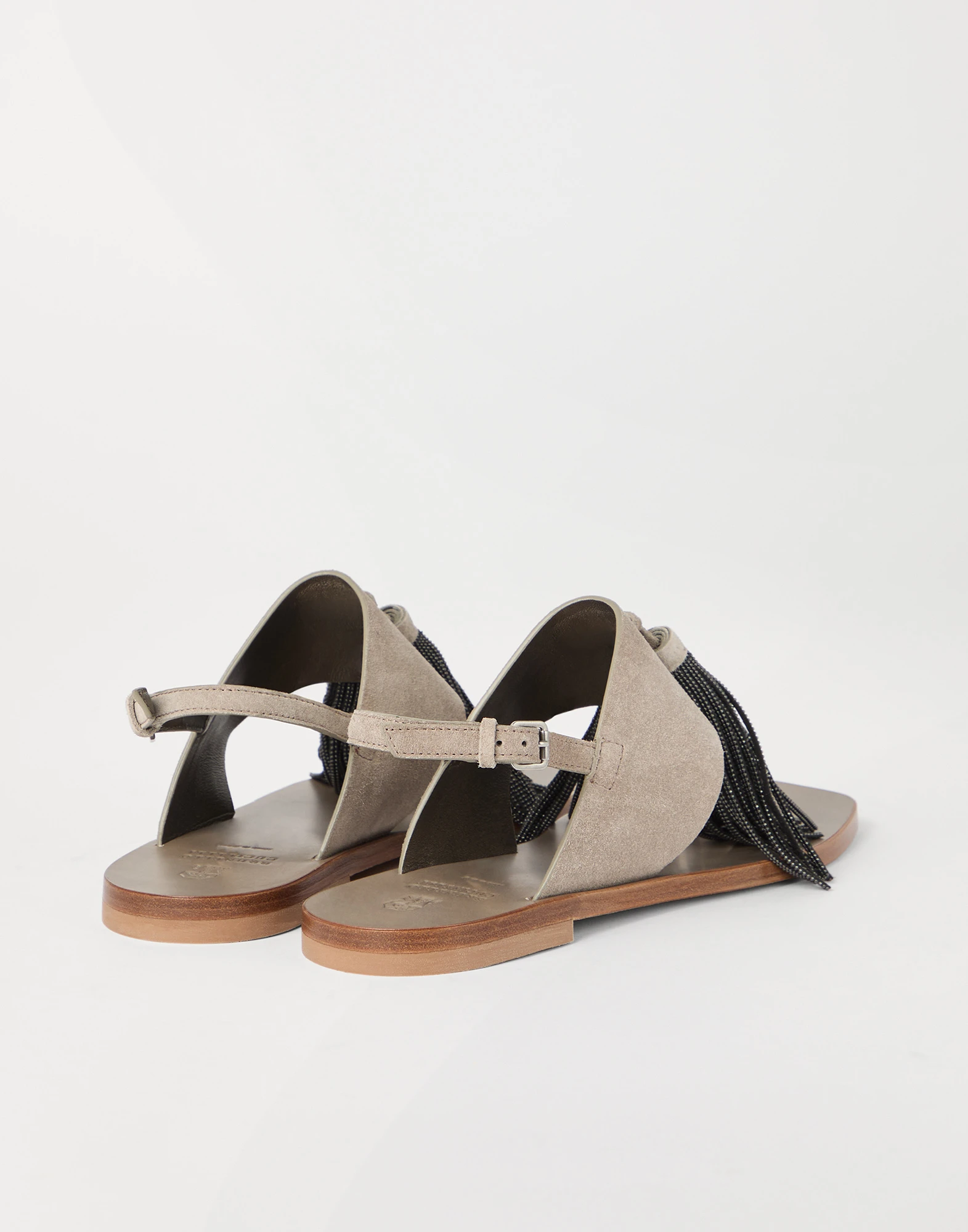 Suede sandals