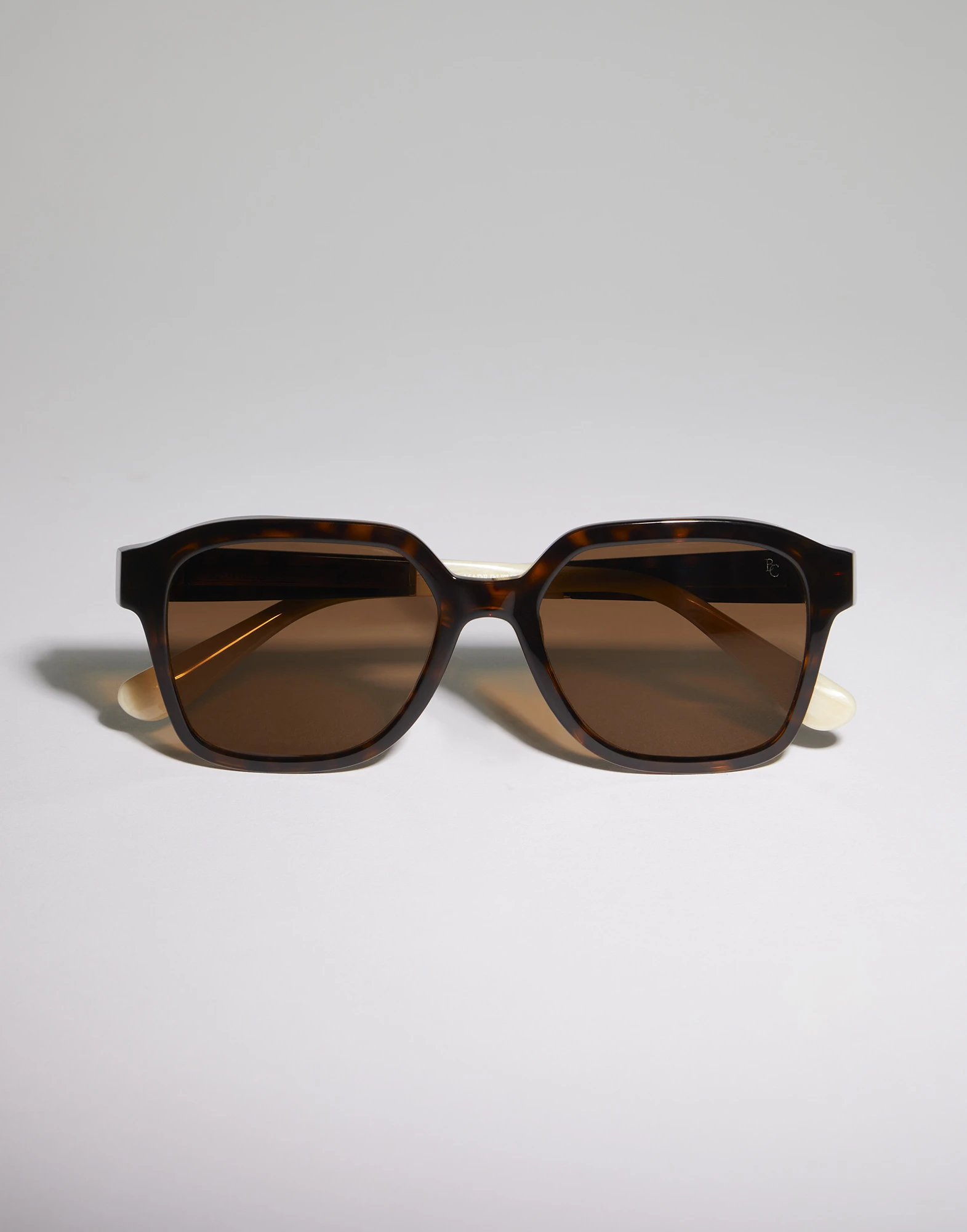 Sartorial Sunset acetate sunglasses with polarized lenses