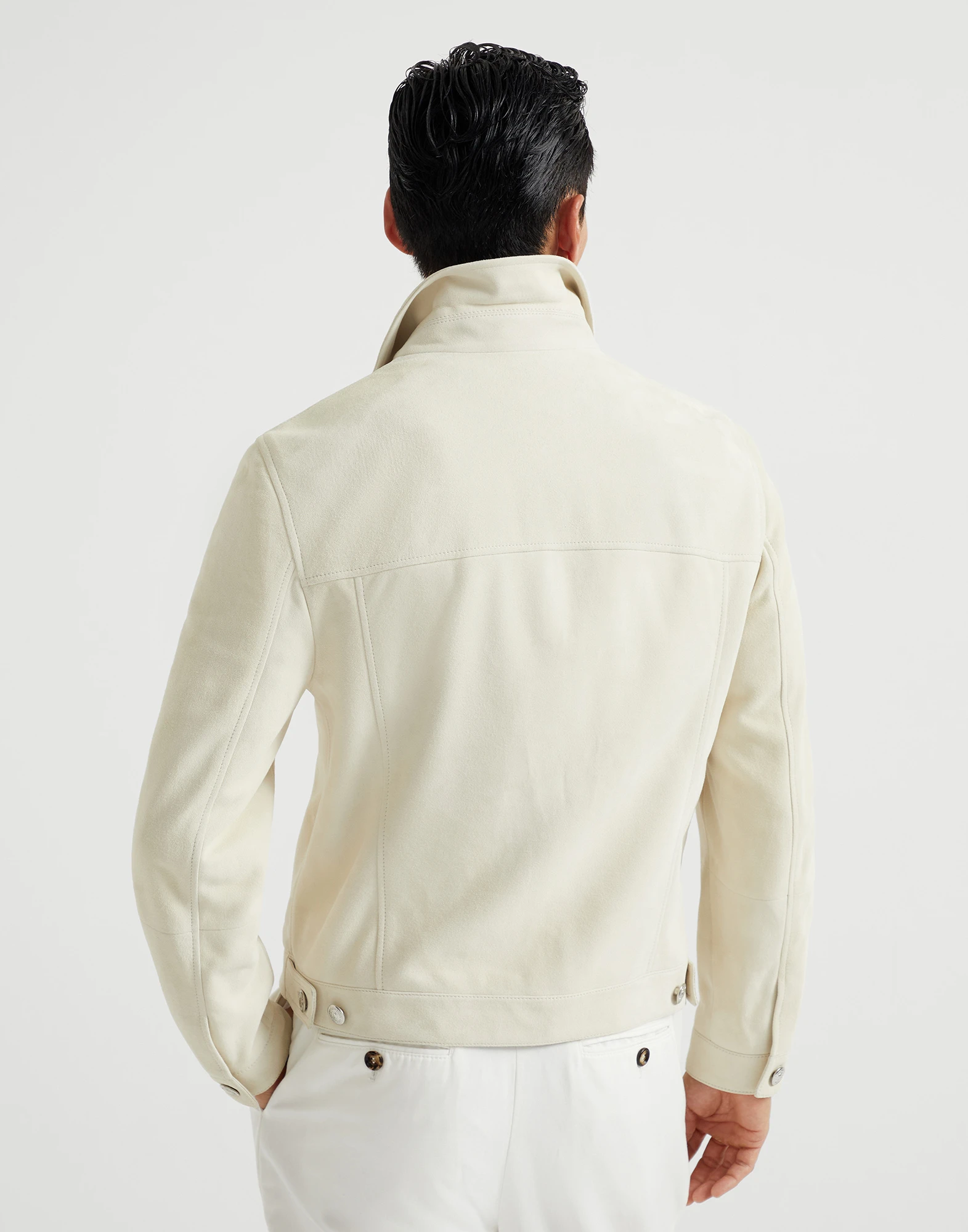Suede outerwear