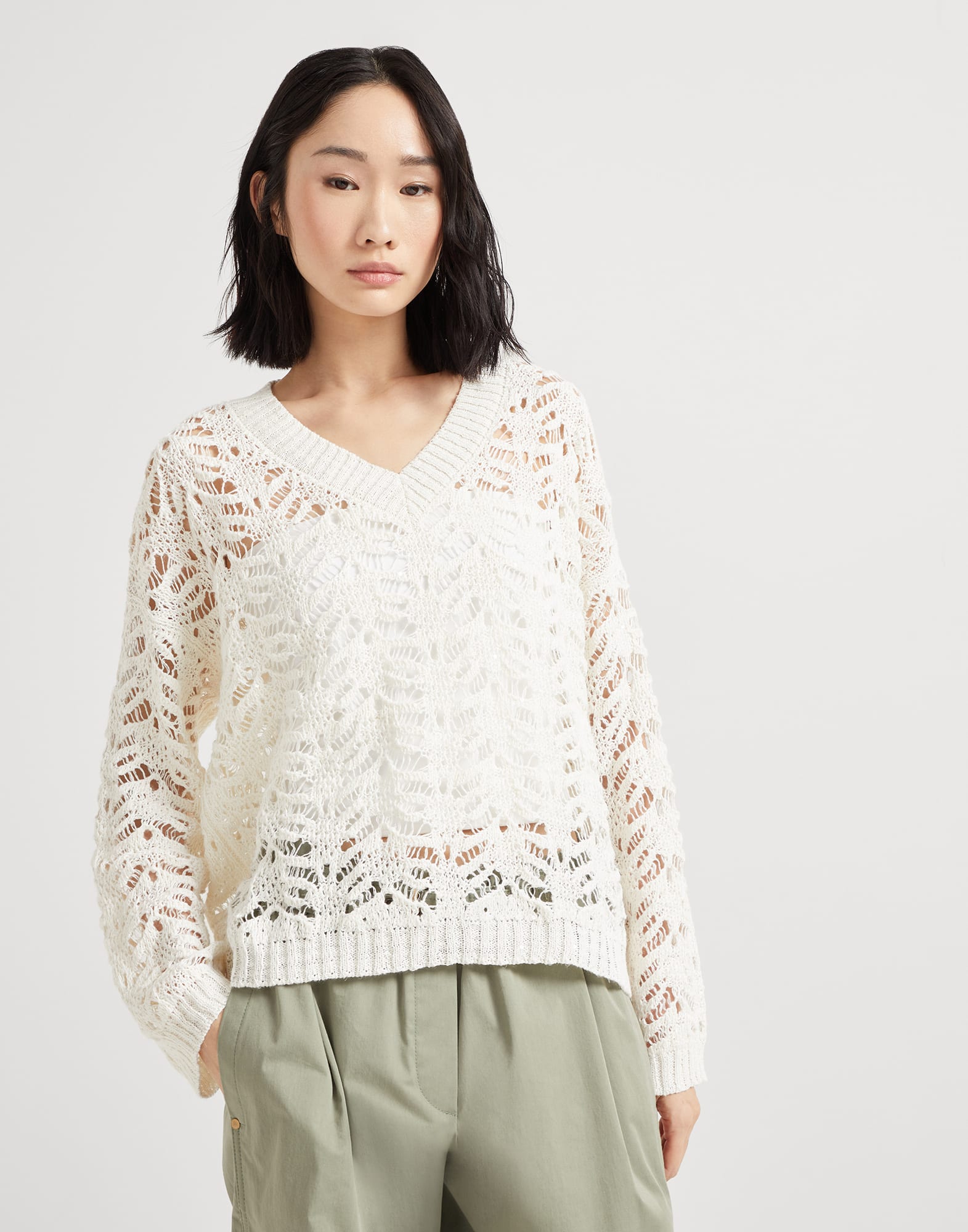 Foliage Lace sweater
