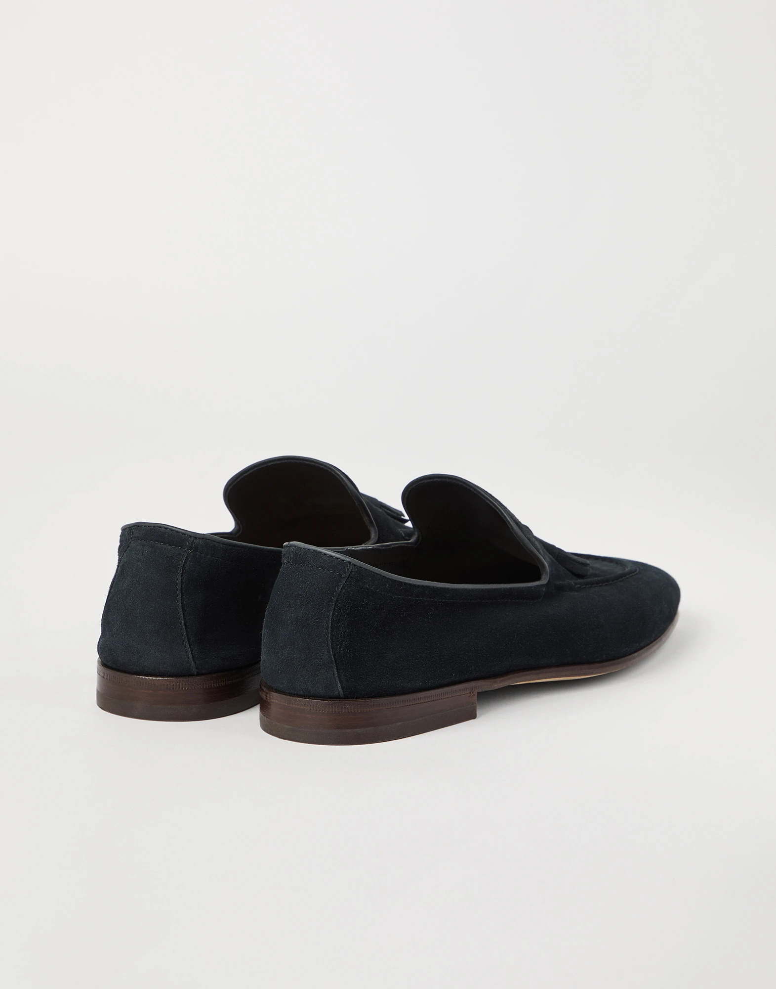 Suede loafers
