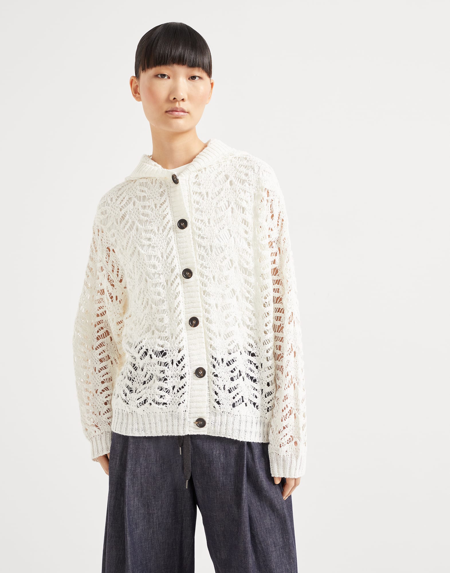 Foliage Lace cardigan