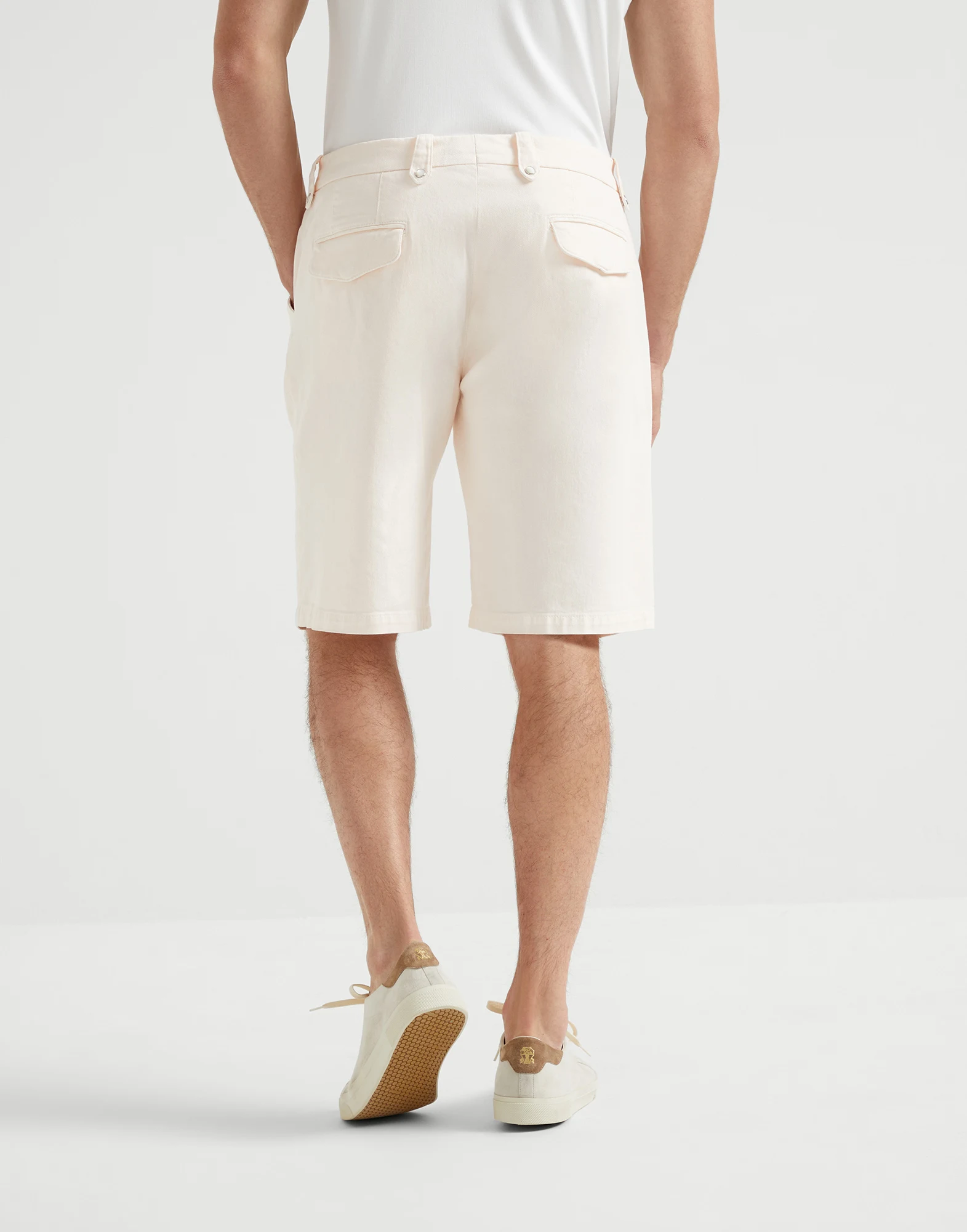 Denim Bermuda shorts