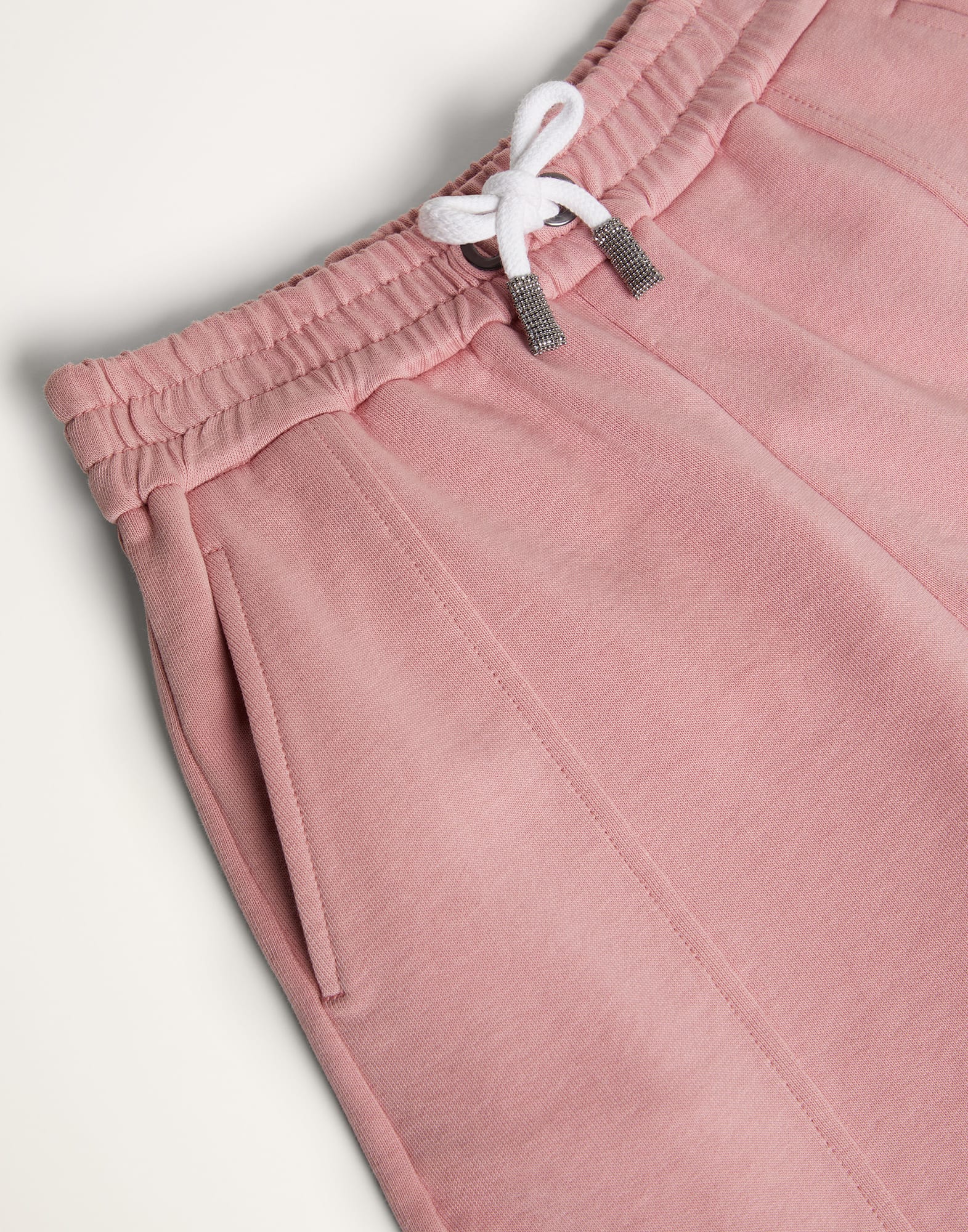 Cotton French terry Bermuda shorts