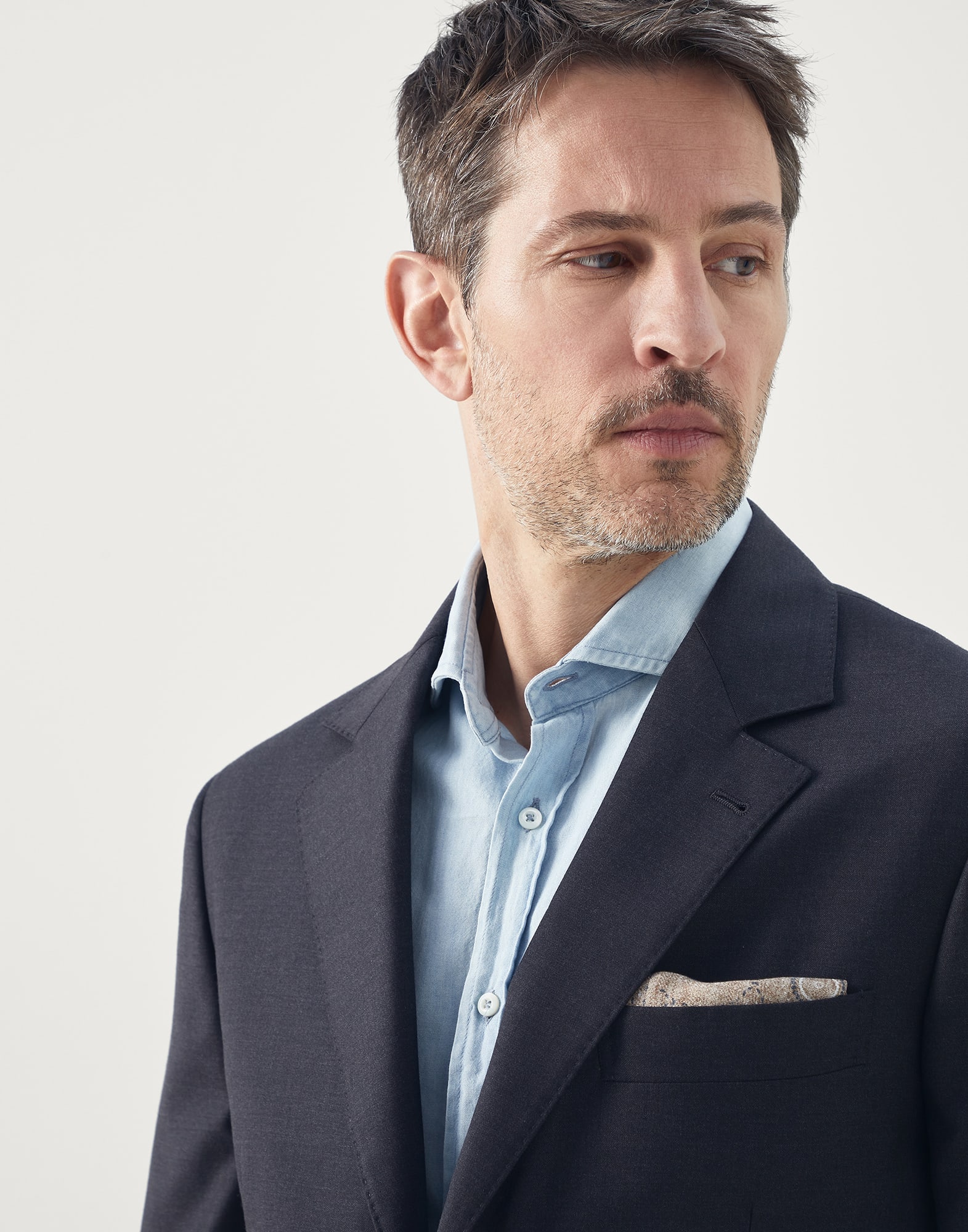 Super 150s virgin wool four season batavia twill blazer