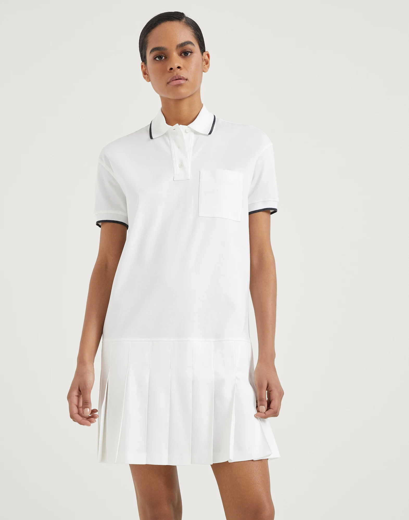 Cotton interlock dress