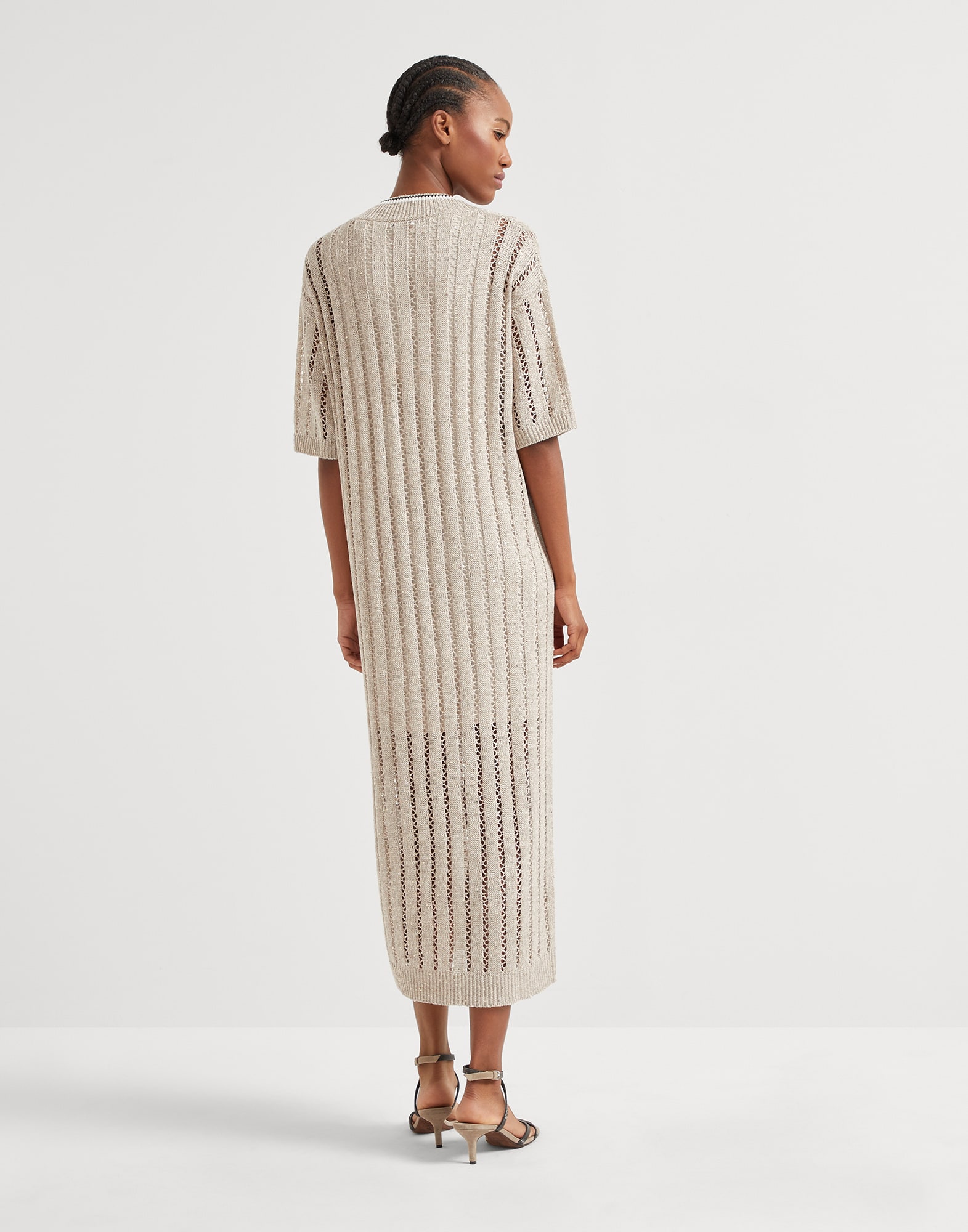 Dazzling knit dress