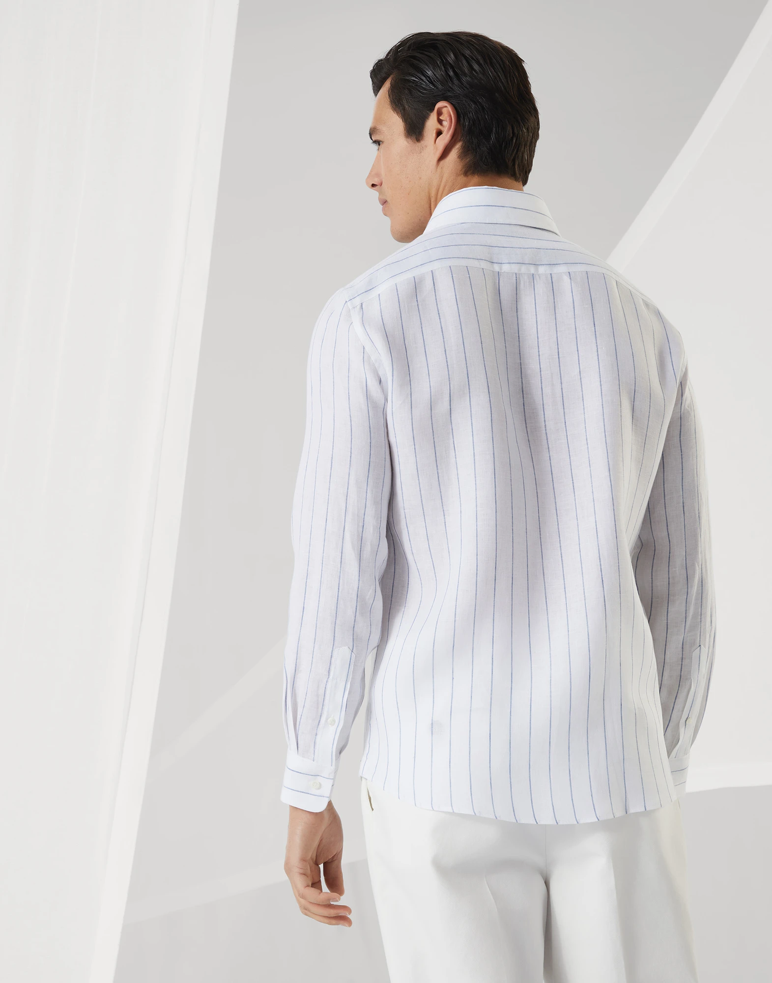 Chalk stripe shirt