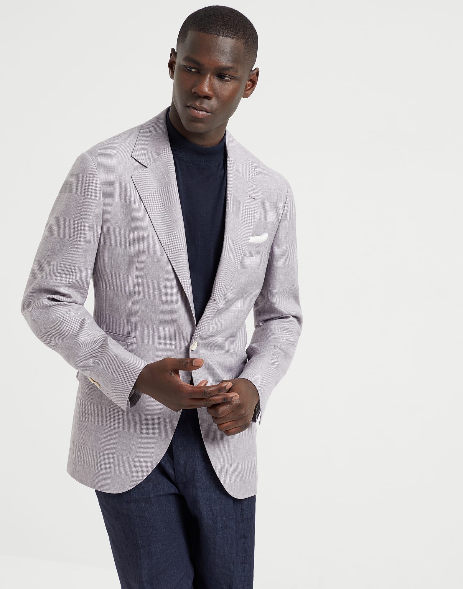 Prince of Wales deconstructed blazer