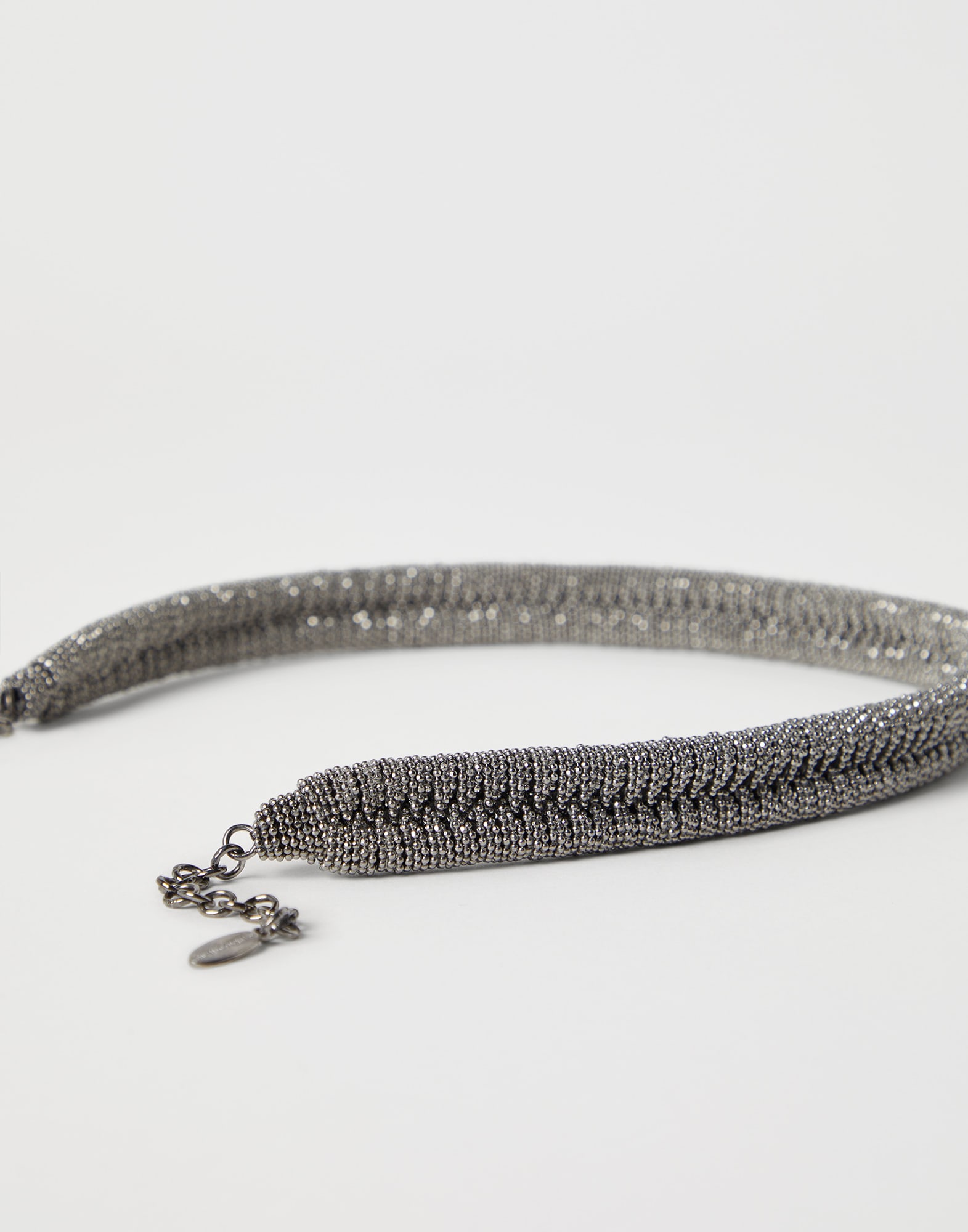 Precious braided choker