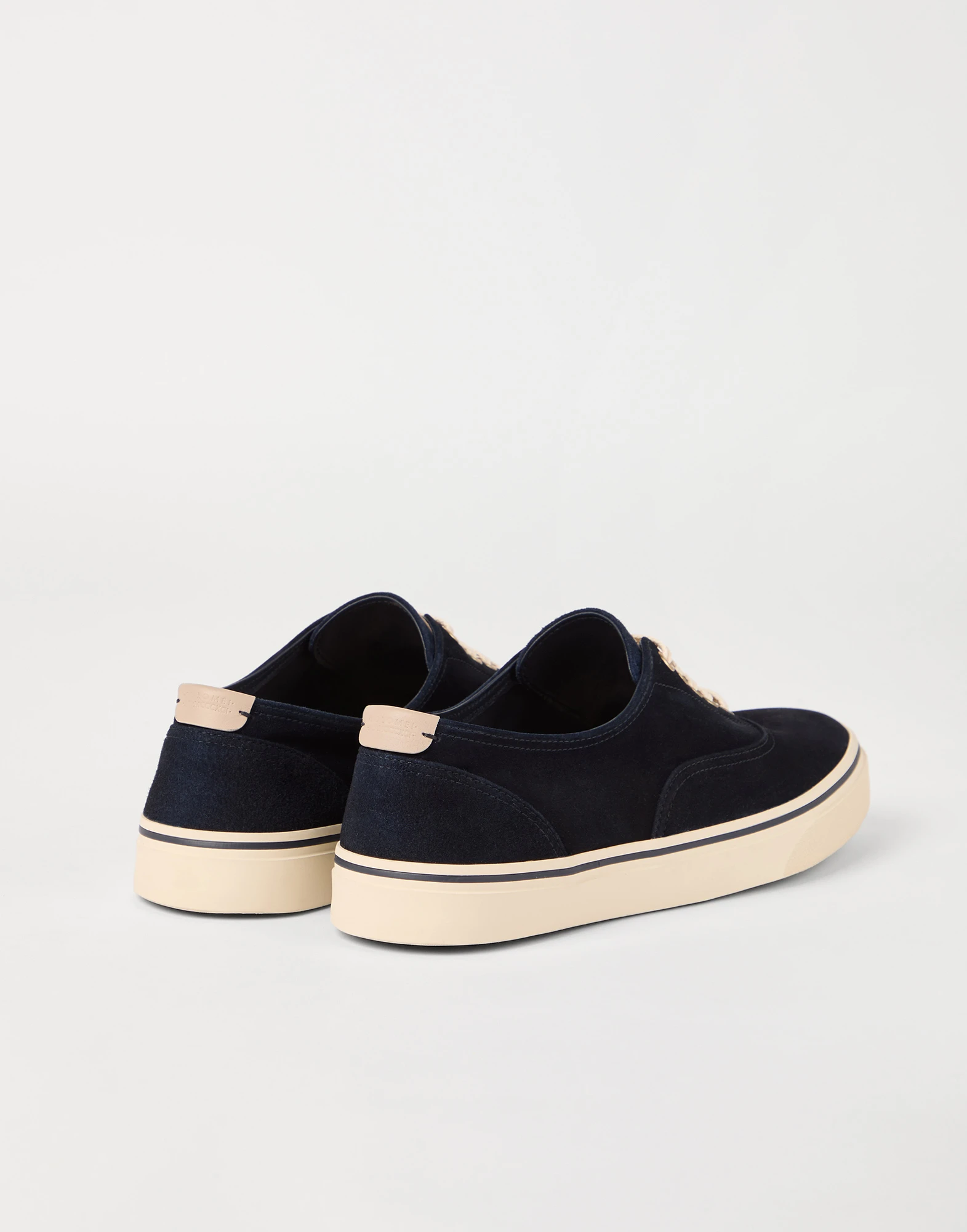Reversed calfskin sneakers