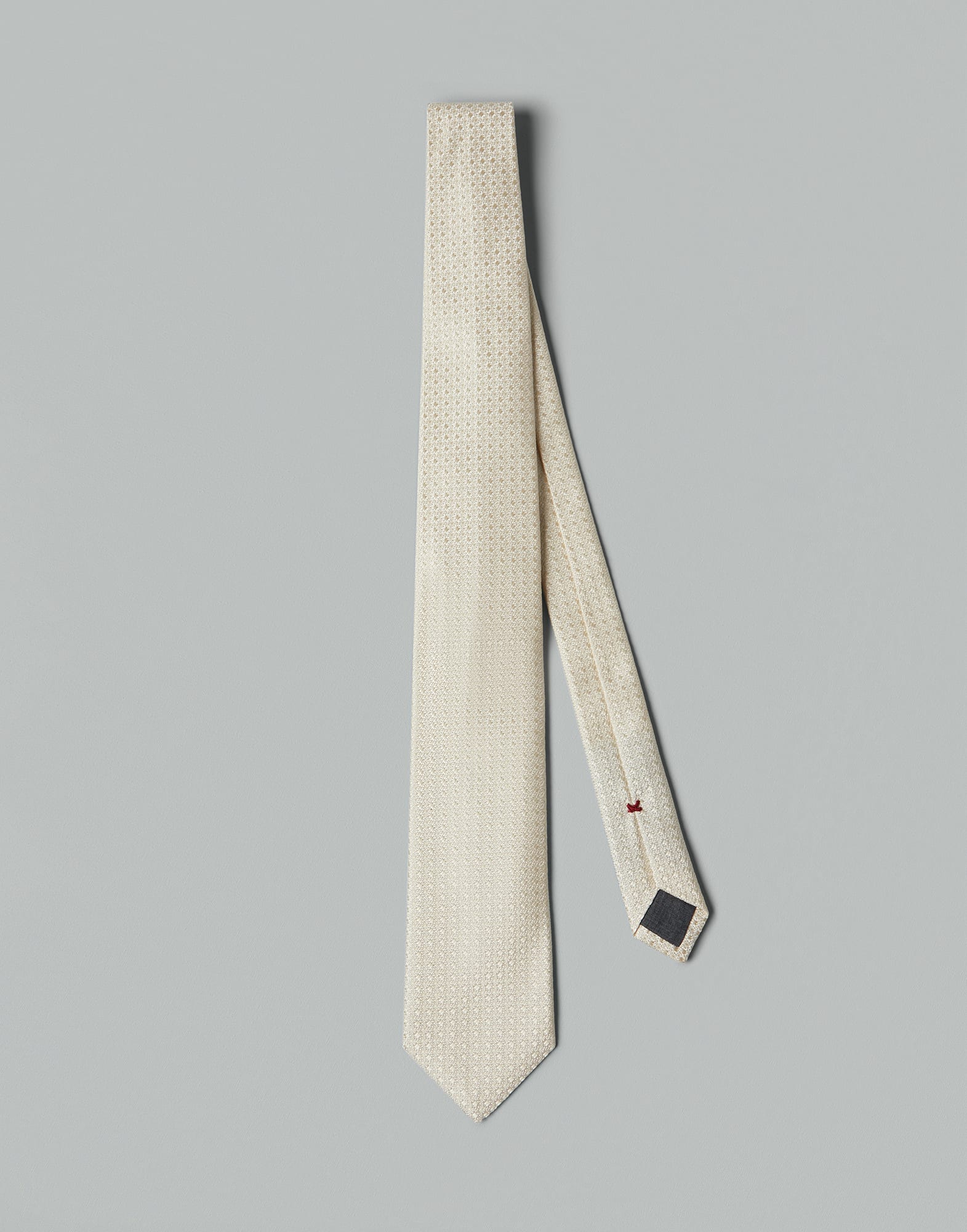 Jacquard silk tie
