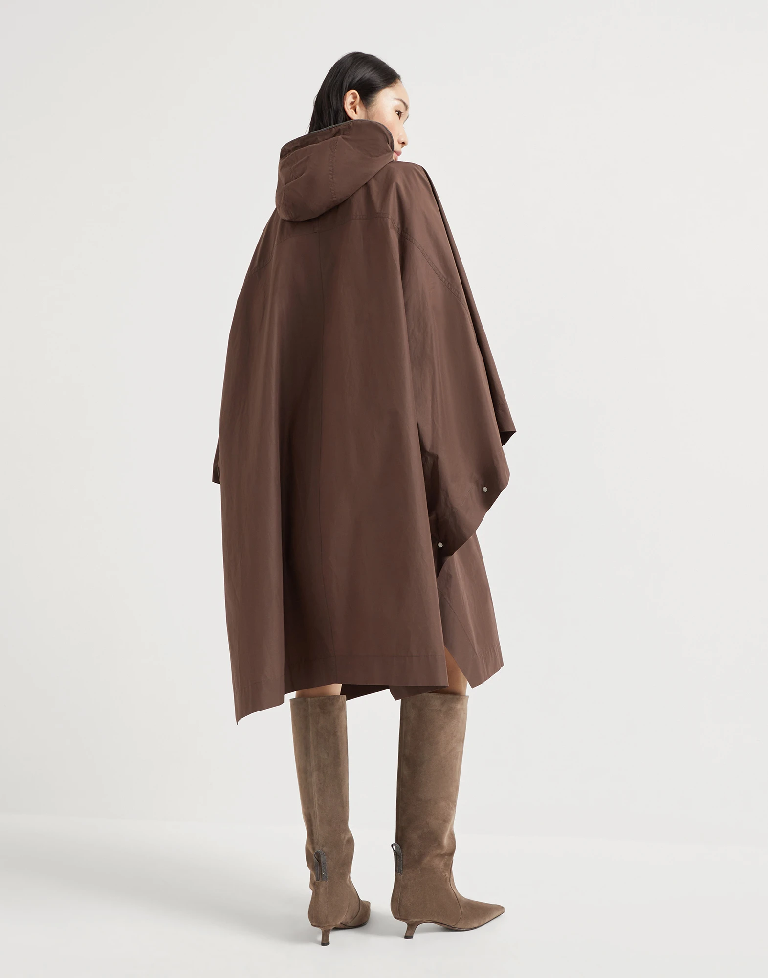 Parka with monili