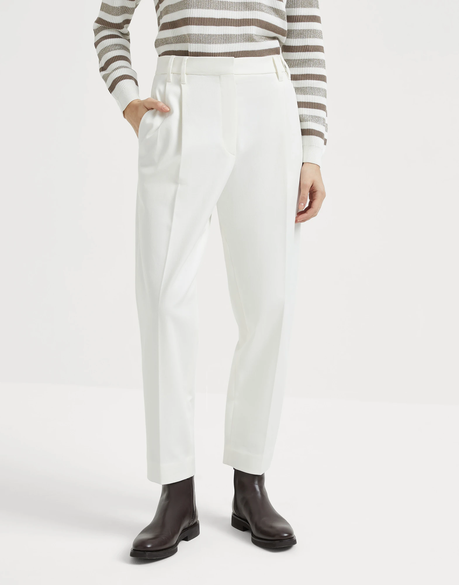Slouchy trousers