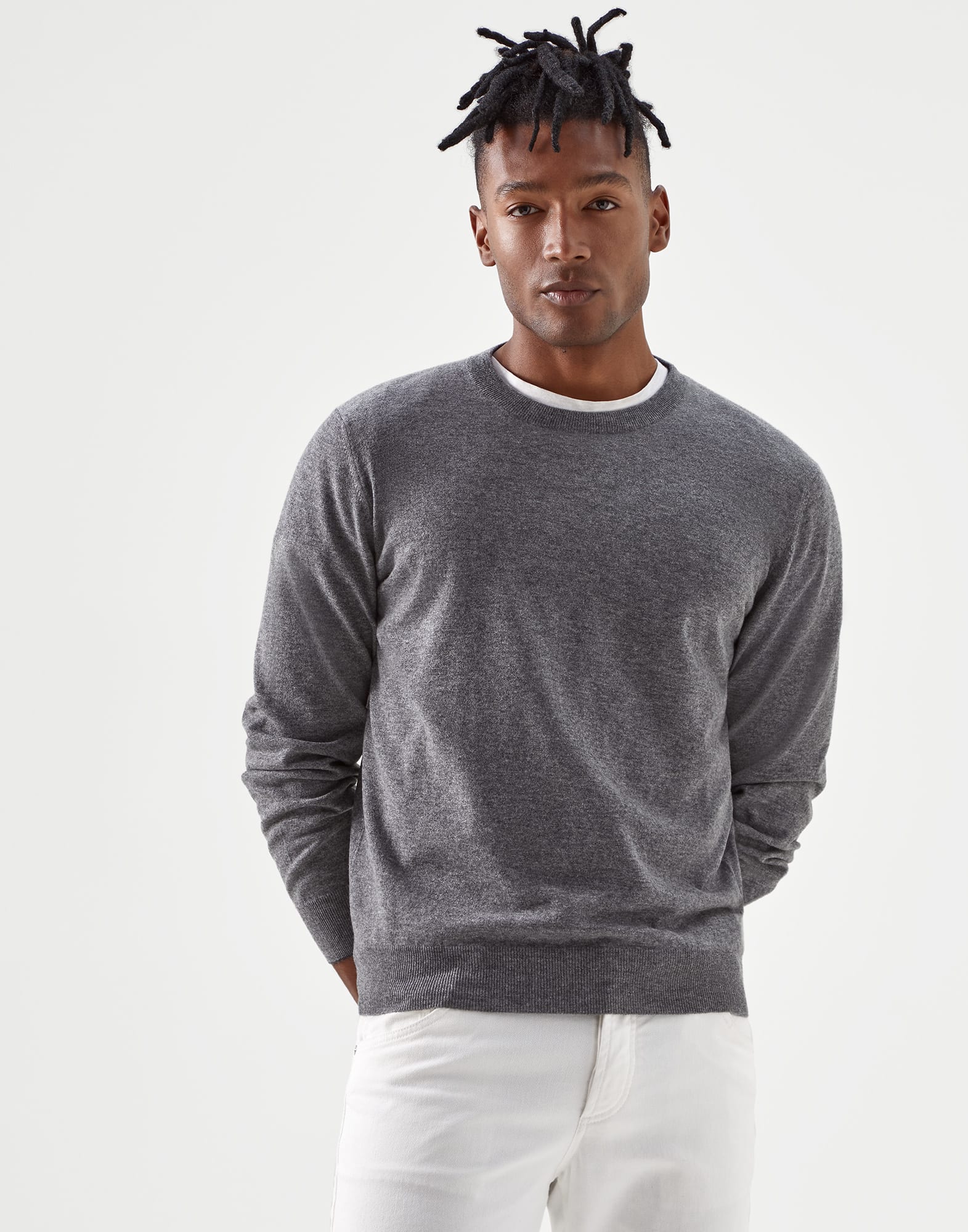 Cashmere Lithe yarn sweater