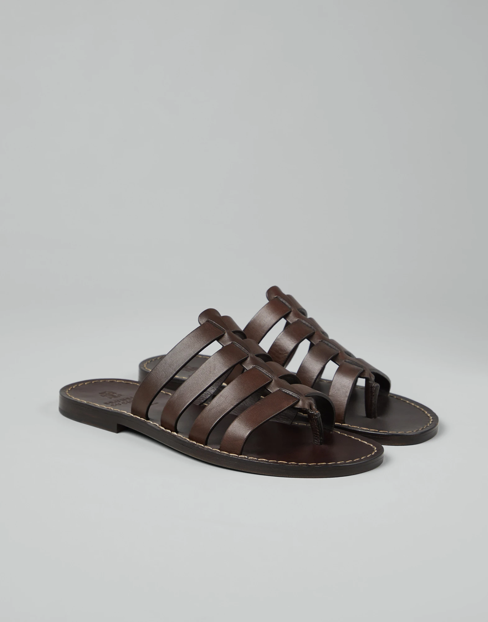 Calfskin sandals