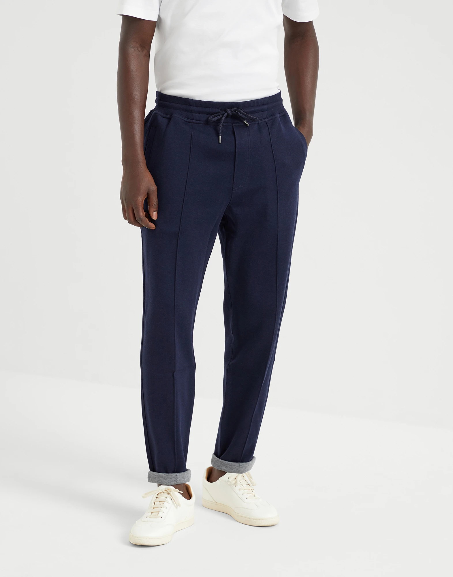 Trousers with cr��te