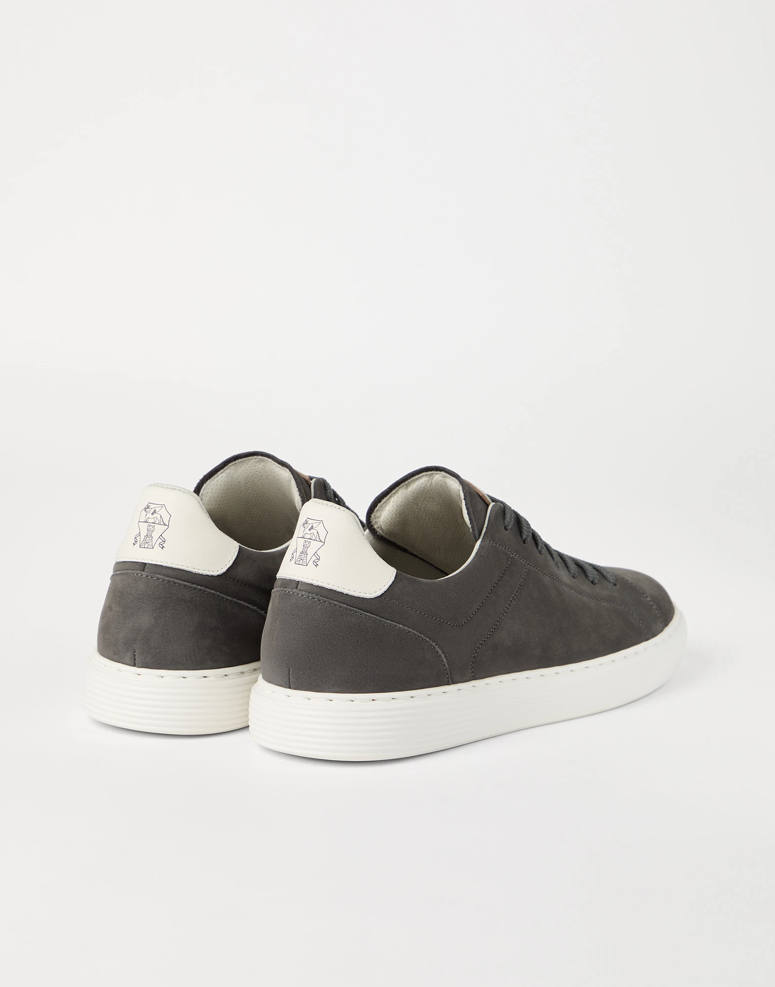 Nubuck calfskin sneakers