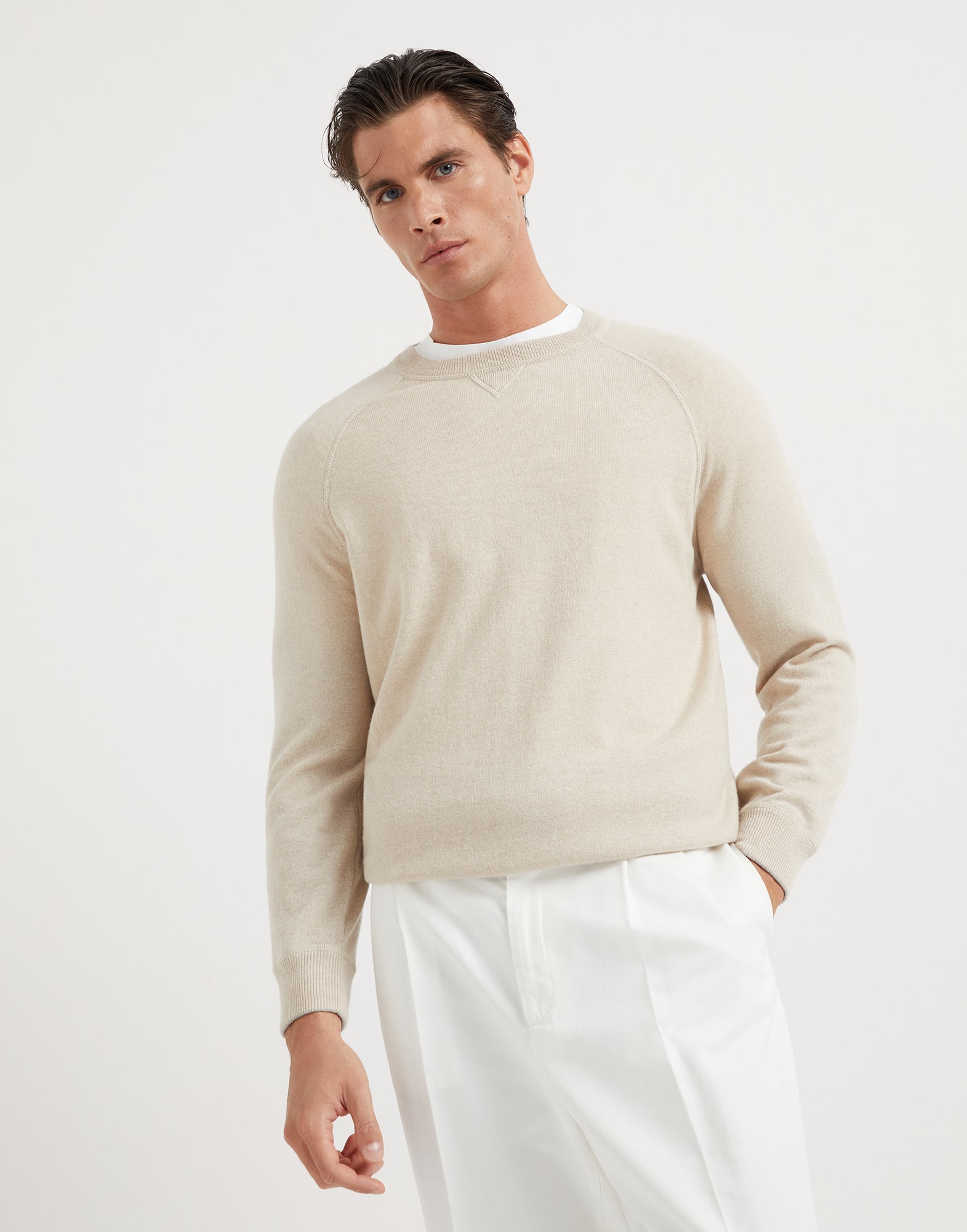 Sweatshirt-style sweater